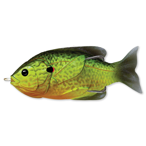 HOLLOW BODY SUNFISH WALKING BAIT 7,5CM/12G FLOATING FLORESCENT/PUMP
