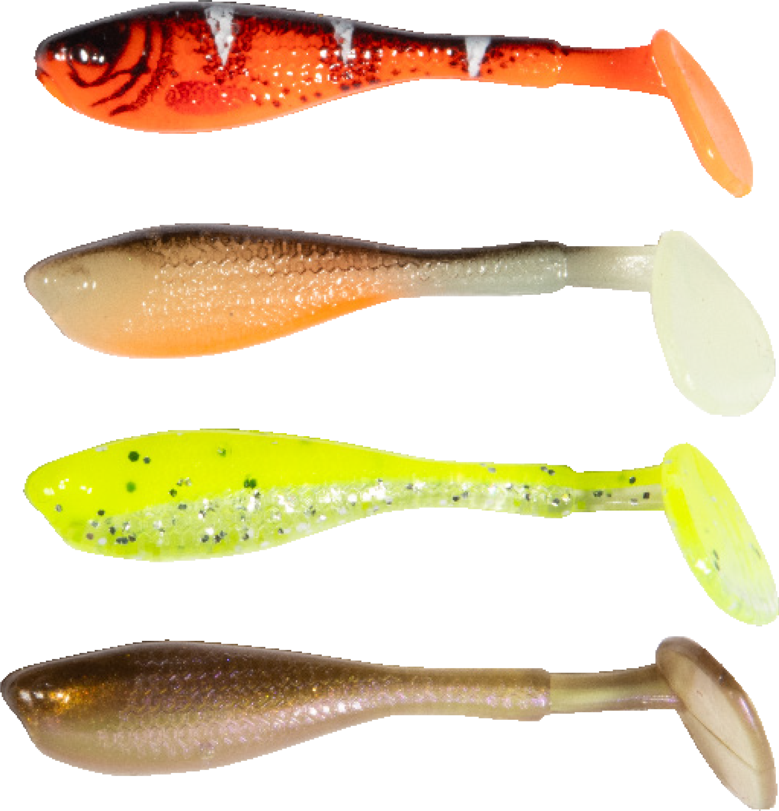 Mini Fry UV Mixed Colour Pack 4 4cm 