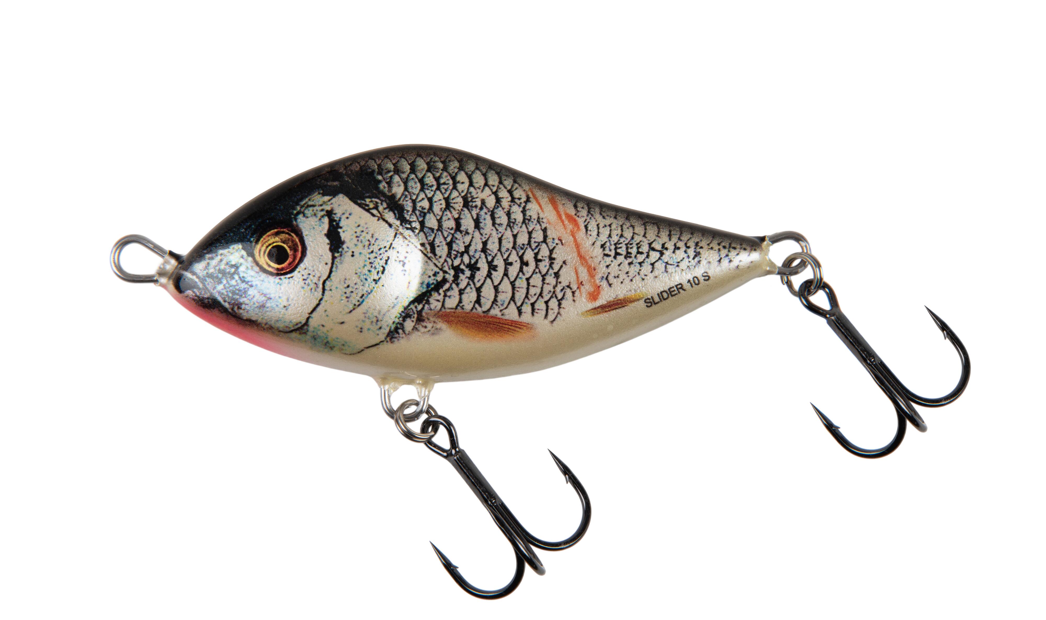 Vobler scufundător Slider 5cm Sinking Wounded Real Grey Shiner