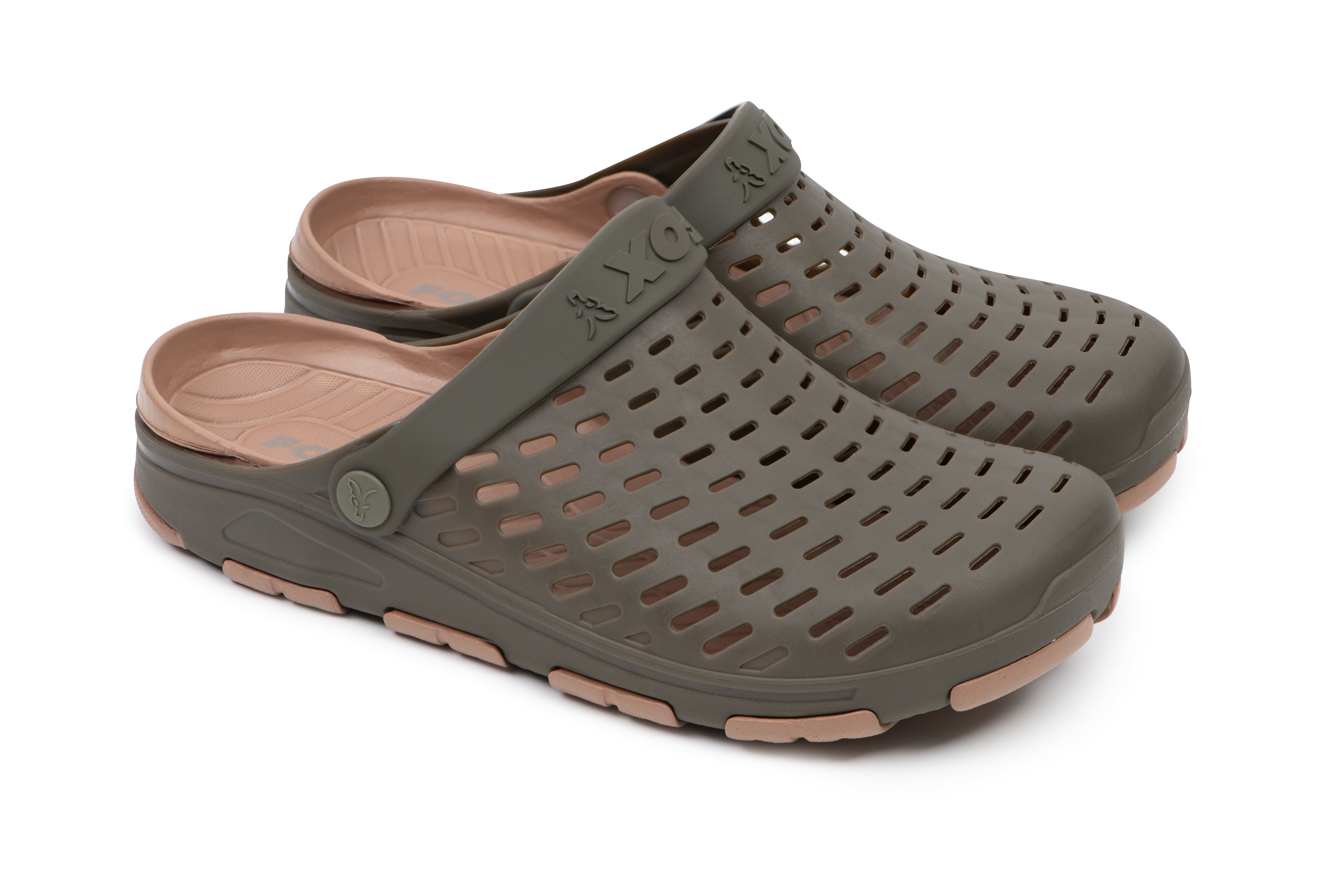 Khaki Clogs UK 8/EU 42