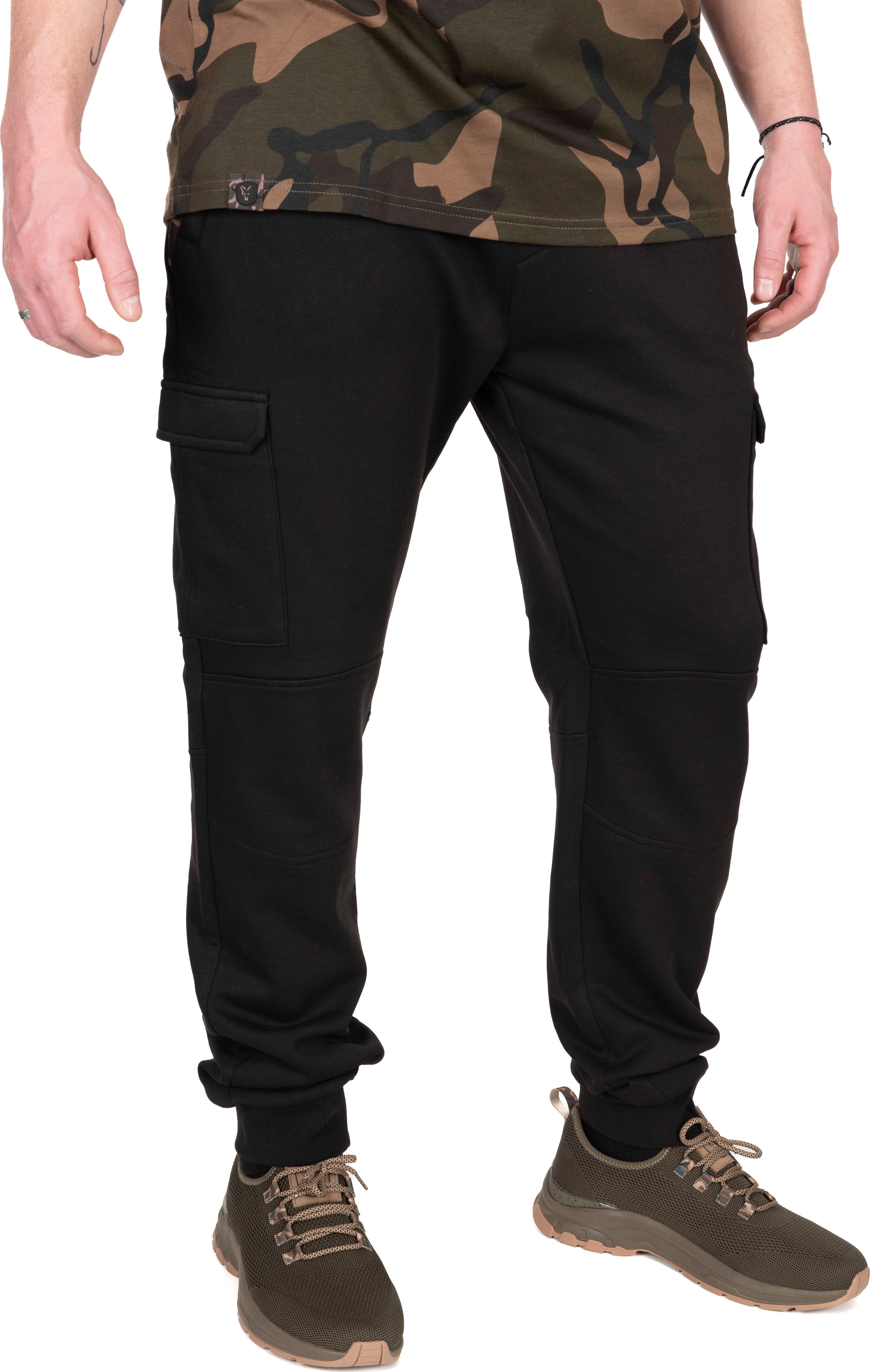 LW Black Camo Combat Joggers 3XL