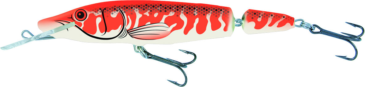 Pike Jointed Deep Runner Floating 13cm Albino Pike