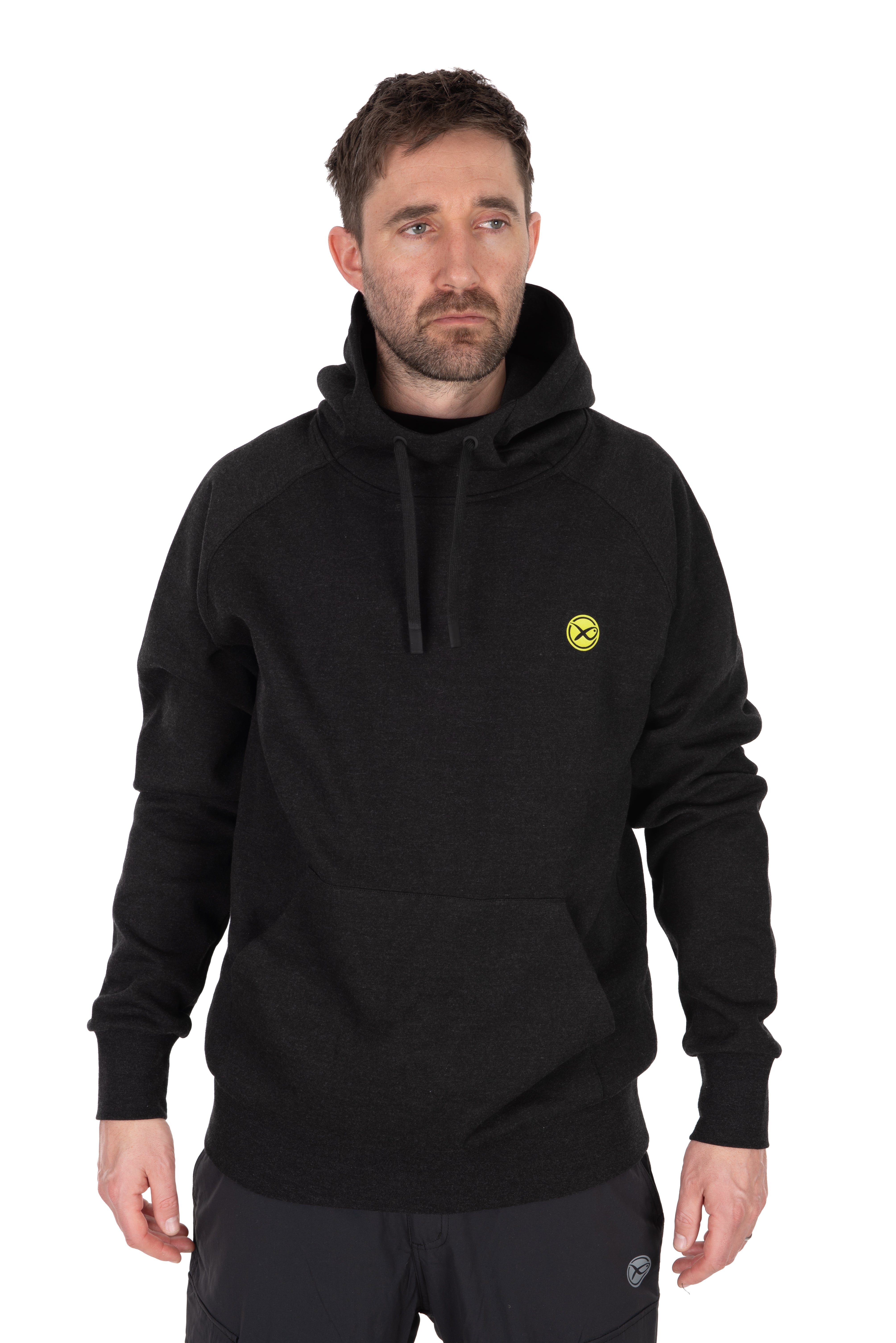 Black Marl Hoody XL