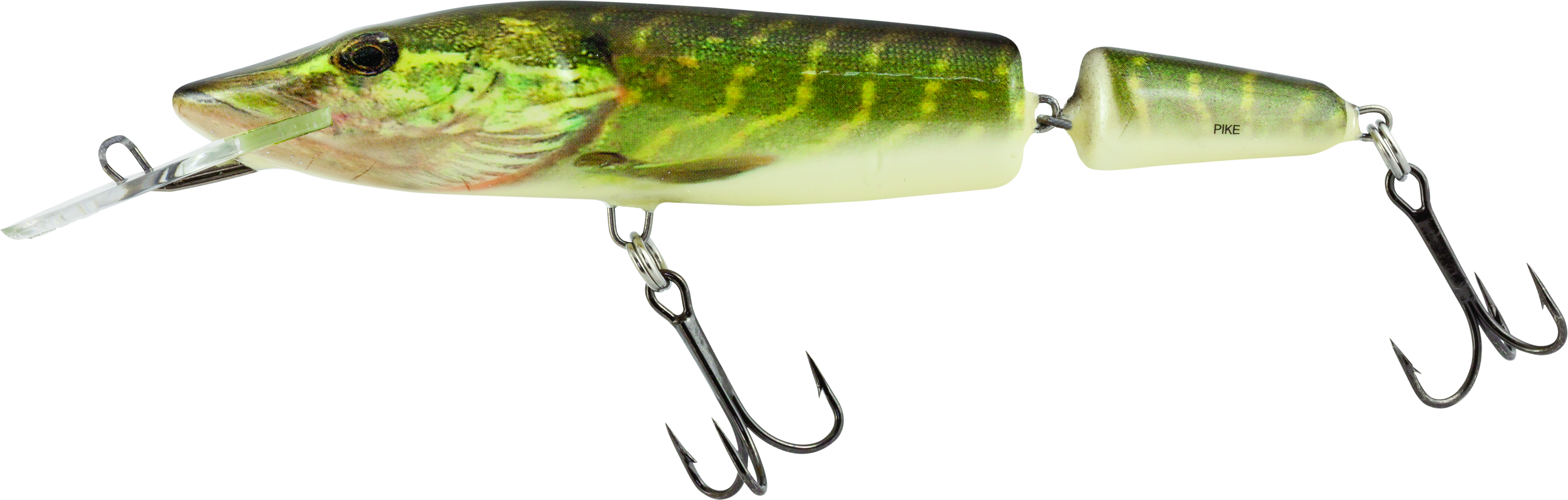 Pike Jointed Deep Runner Floating 13cm Real Pike