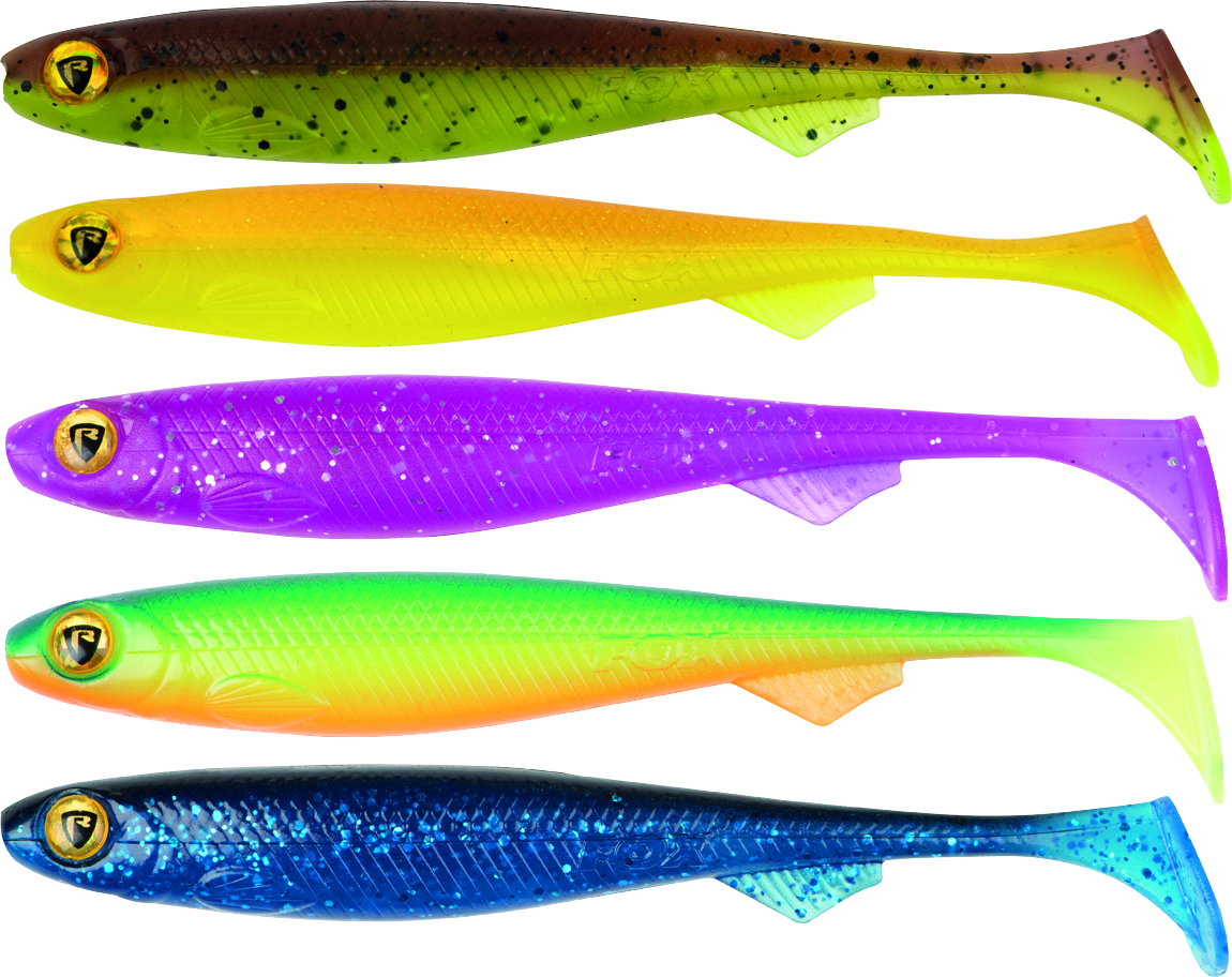 Slick Shad 7cm Mixed UV Colour Pack