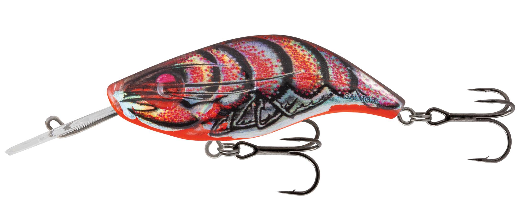 Sparky Shad 4cm Floating HOLOGRAPHIC CRAWDAD