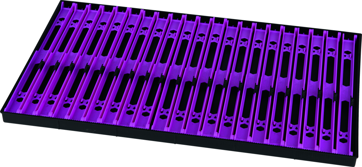Pole Winders 260mm loaded Winder Tray purple