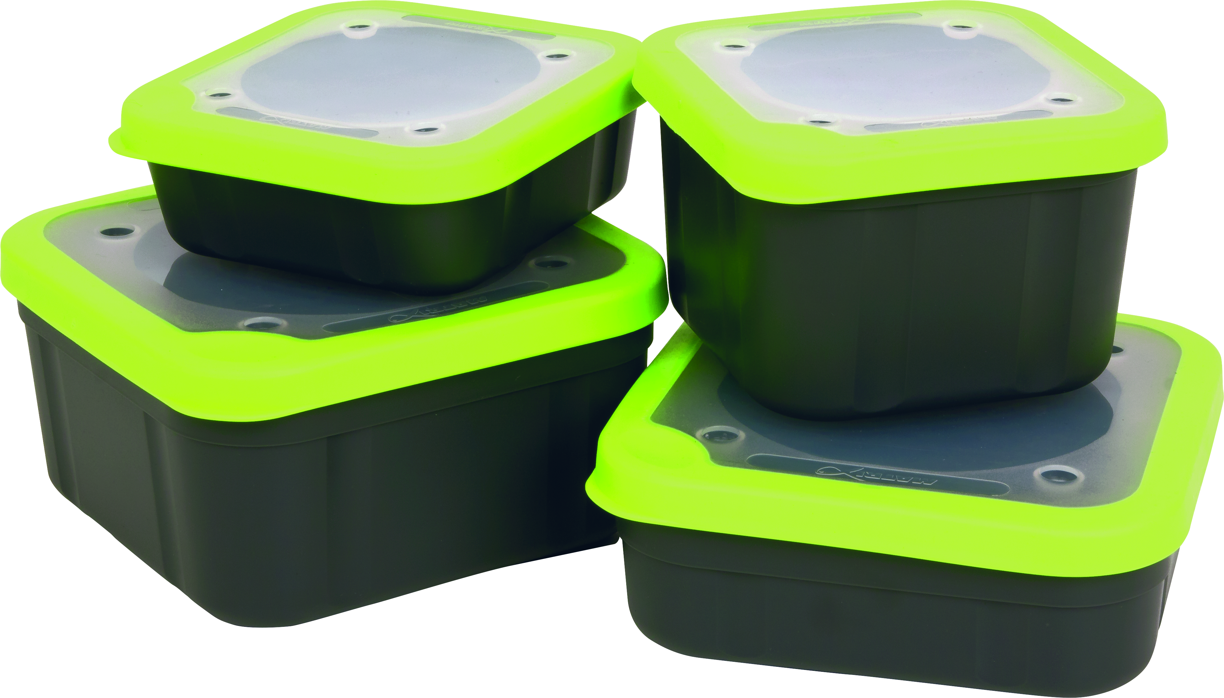 2.0pt Grey Lime Bait Box Solid Top 2.0l
