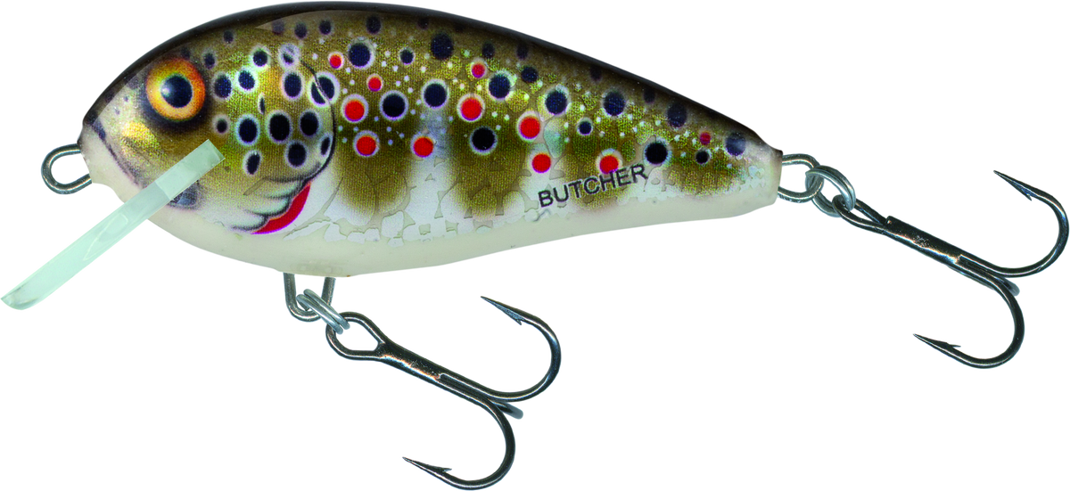 Butcher Floating 5cm Holographic Brown Trout