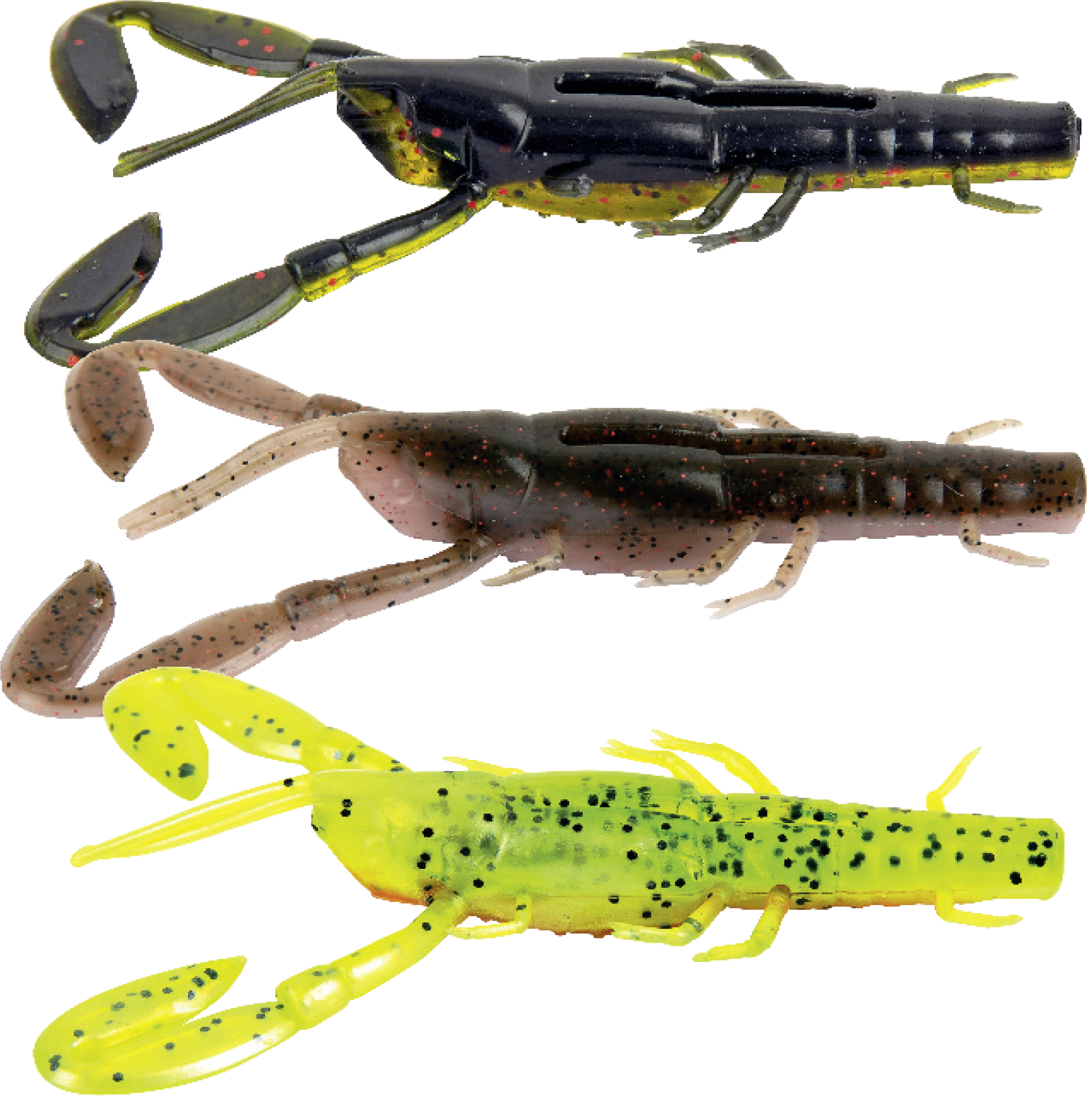 Critters UV Mixed Colour Pack 9cm 3.5 mixed 3pcs