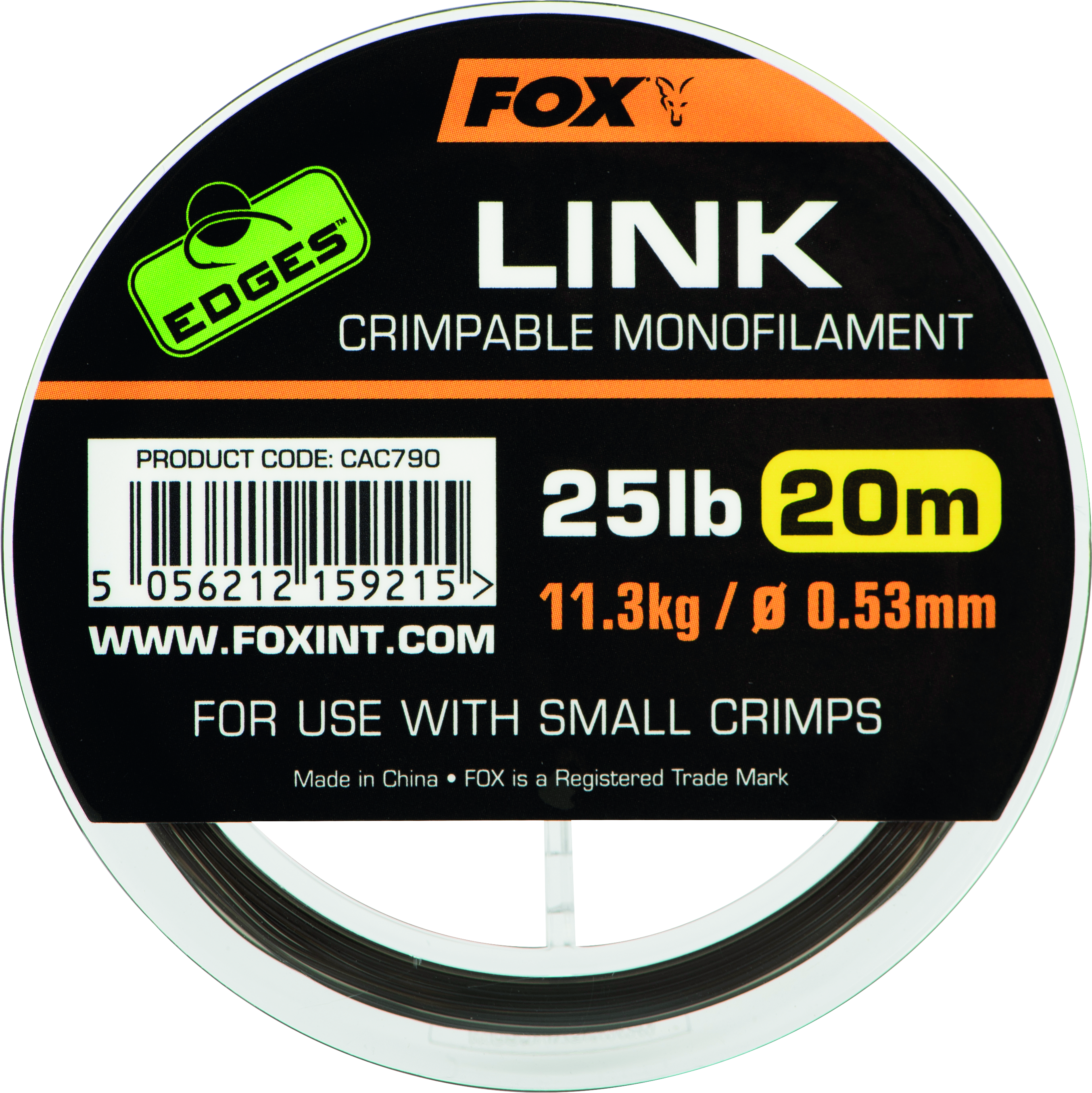 Edges Link Trans Khaki Mono 0.64mm 35lb 20m