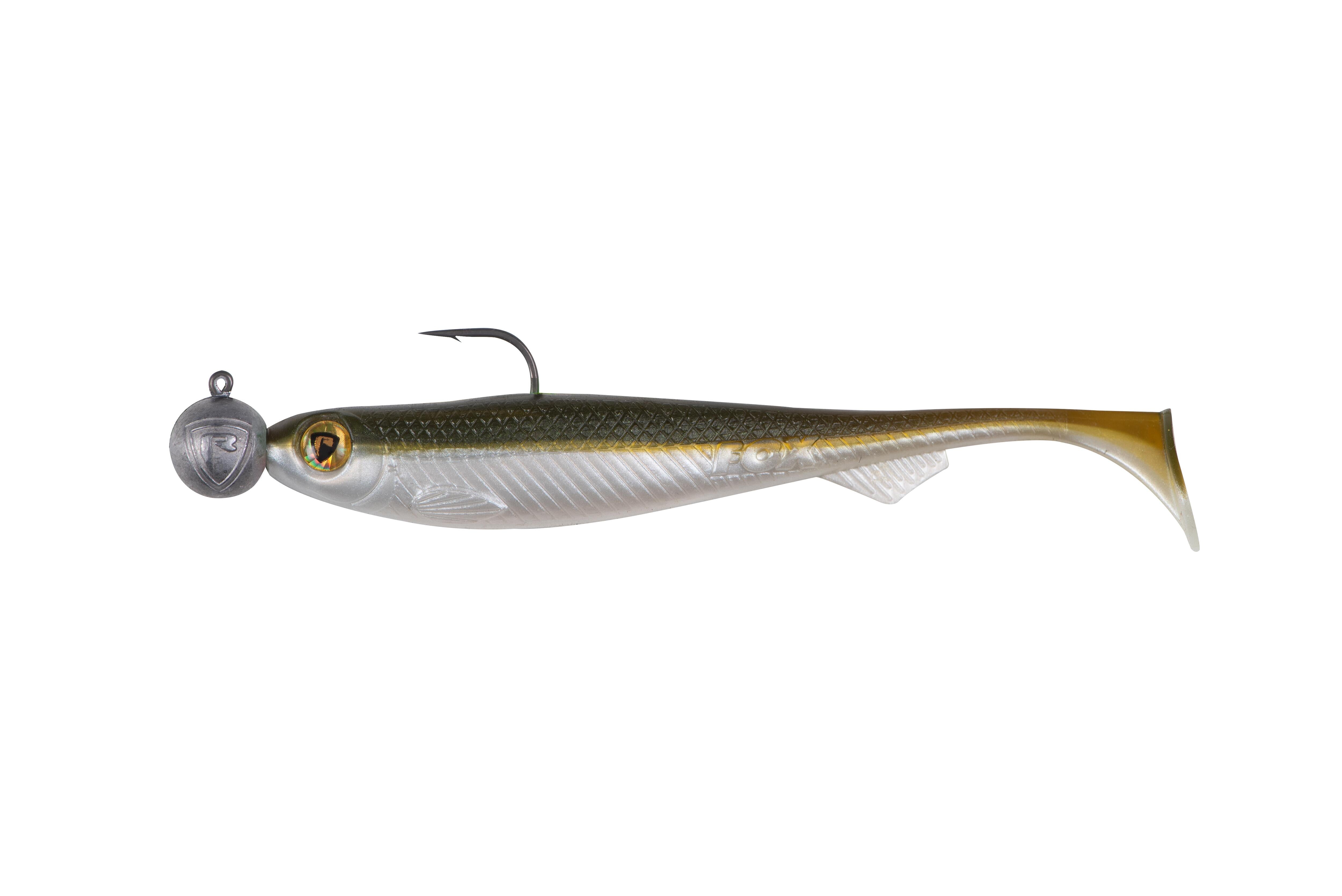 Bulk Loaded Slick Shad 11cm 3/0 12g UV Aksansas Shiner