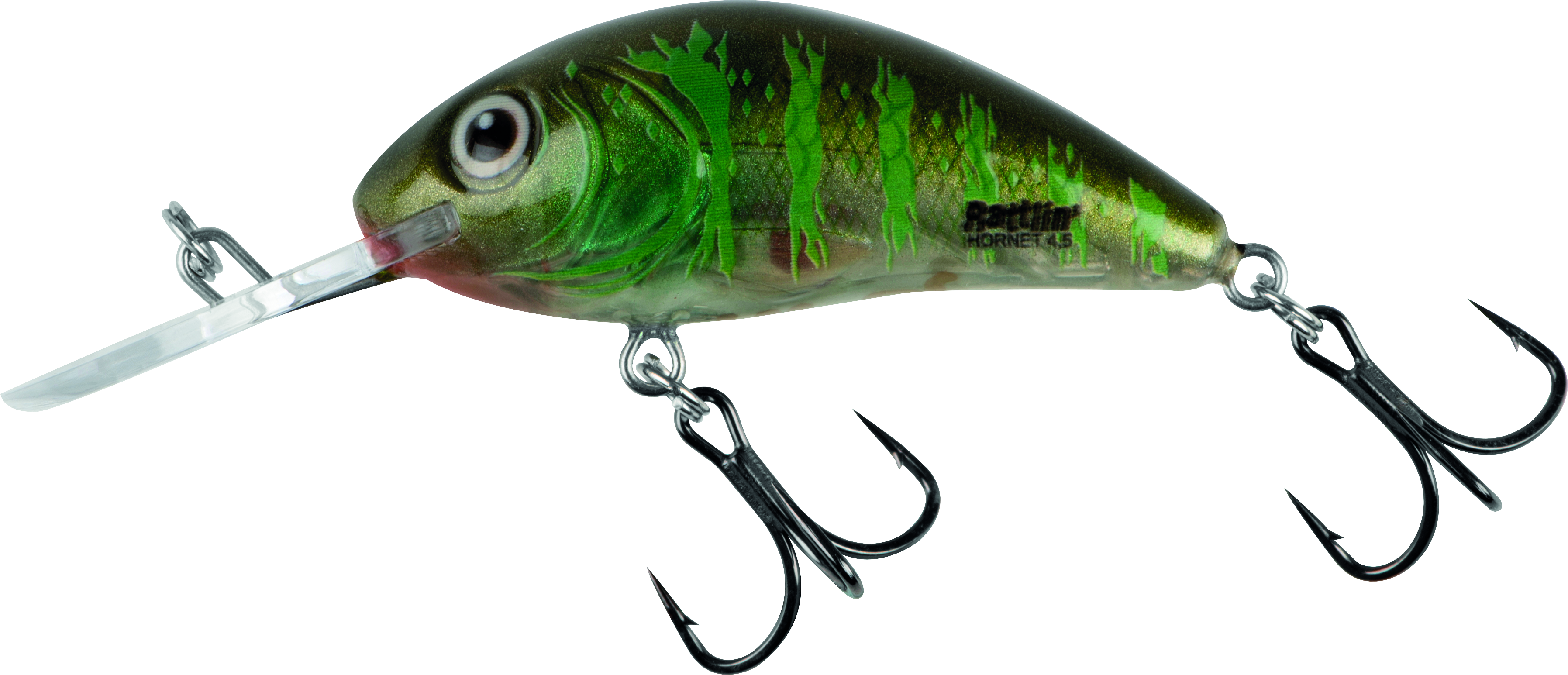 Rattlin' Hornet Floating 6.5cm Clear Green Gill