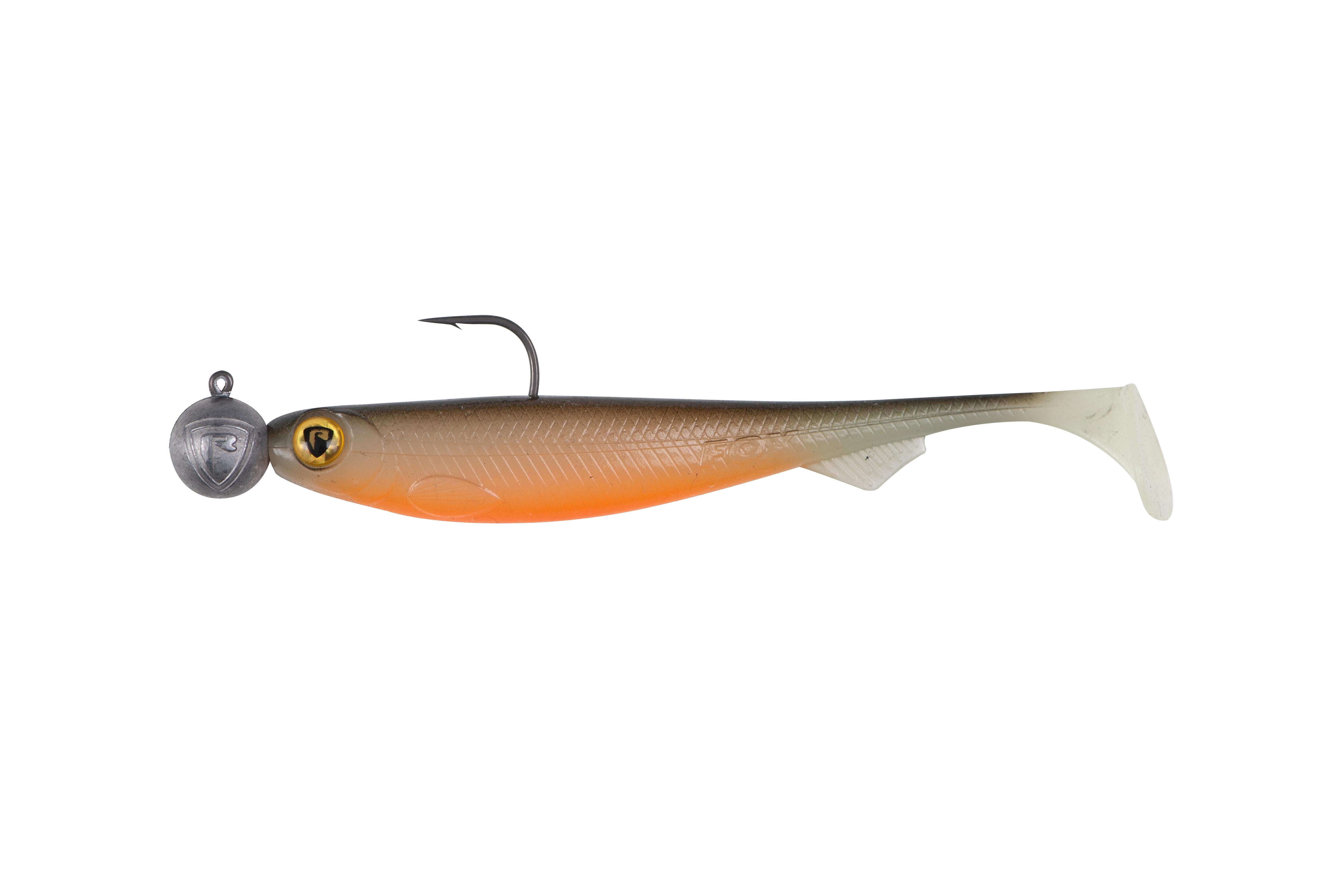 Bulk Loaded Slick Shad 11cm 3/0 12g UV Hot Olive