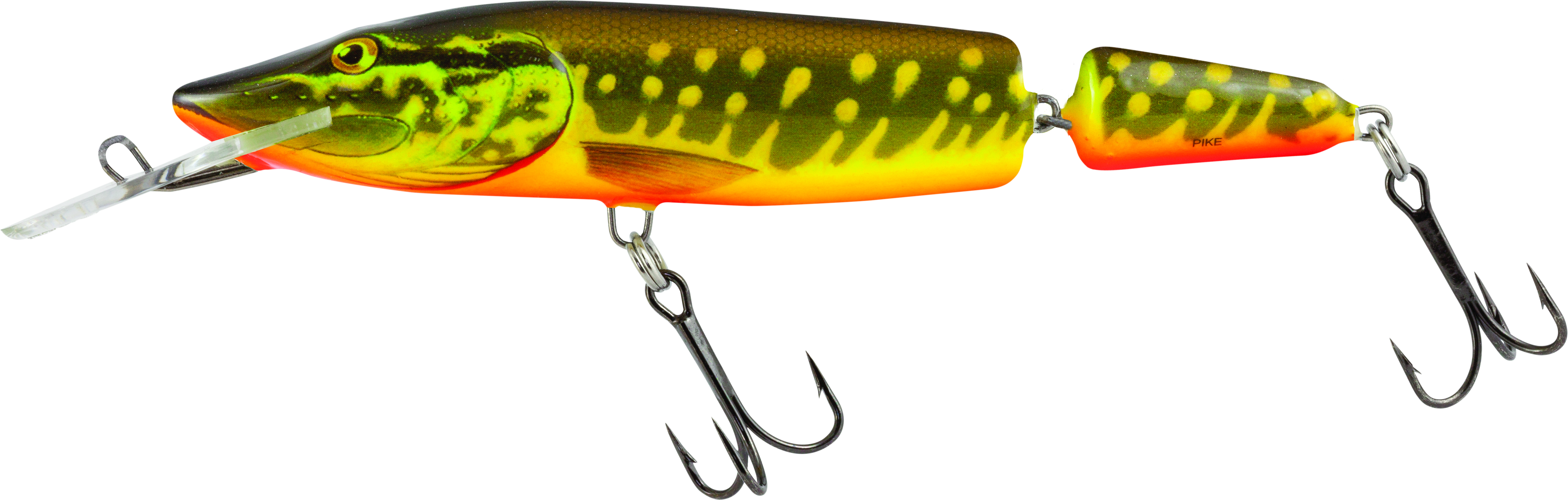 Pike Jointed Deep Runner Floating 13cm Hot Pike