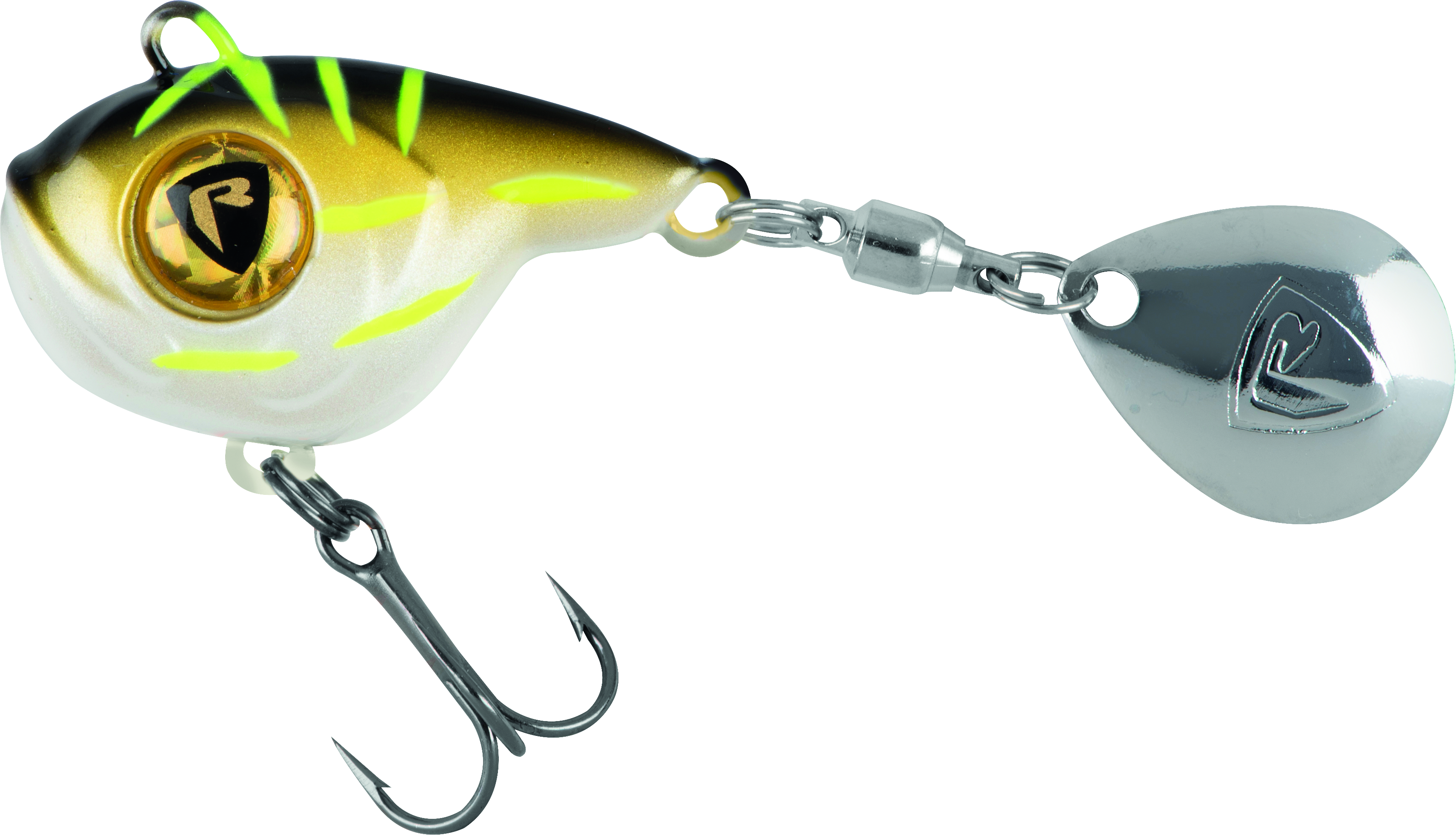 Big Eye Spin Tail 14g Black & Gold