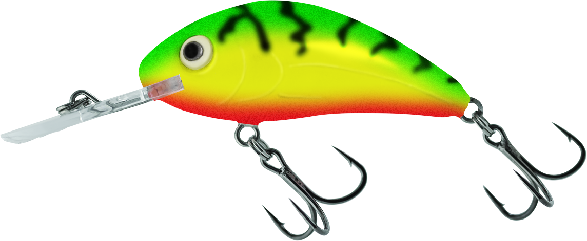 Rattlin' Hornet Floating 6.5cm Green Tiger