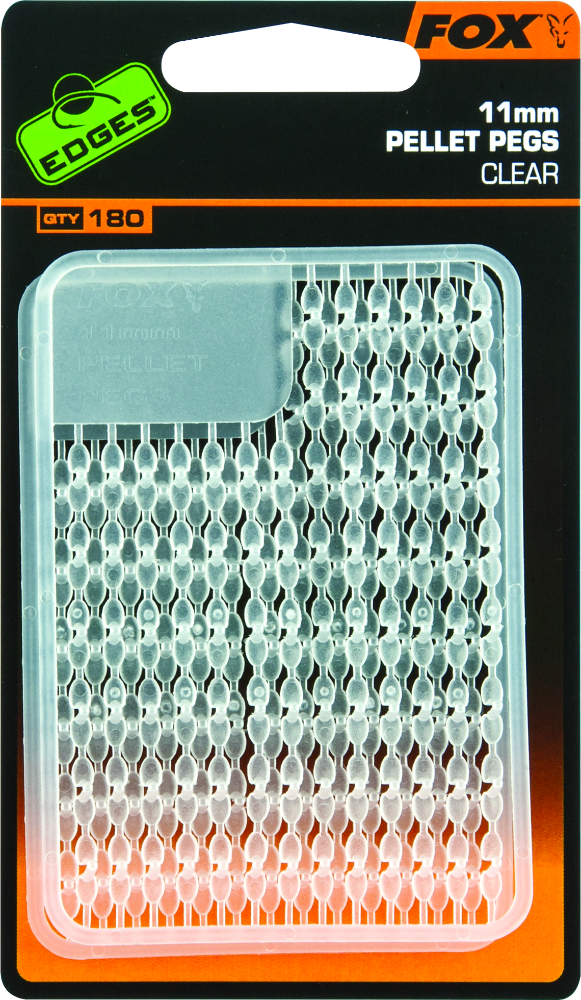 Edges Pellet Pegs 11mm clear