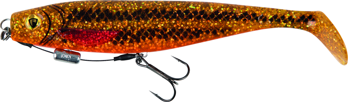 Pro Shad Loaded 14cm 5.5in UV Goldie