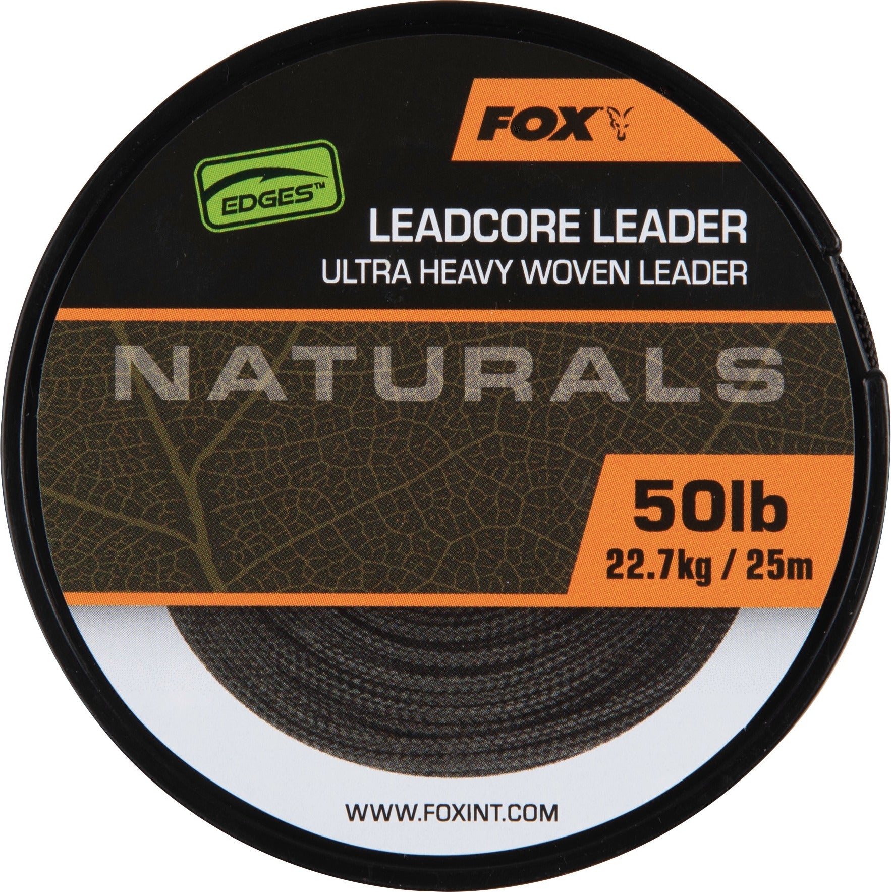 Edges Naturals Leadcore Leader 25m Ultra Heavy 50lb 22.7kg