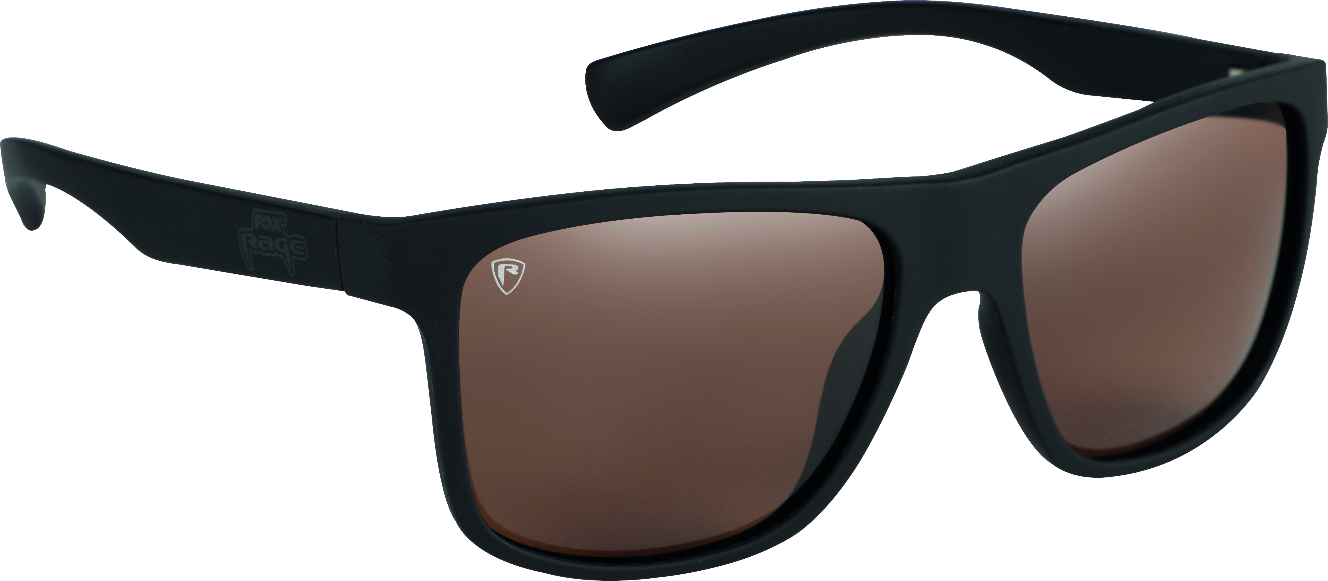 Matt black Sunglasses Brown Lense Eyewear