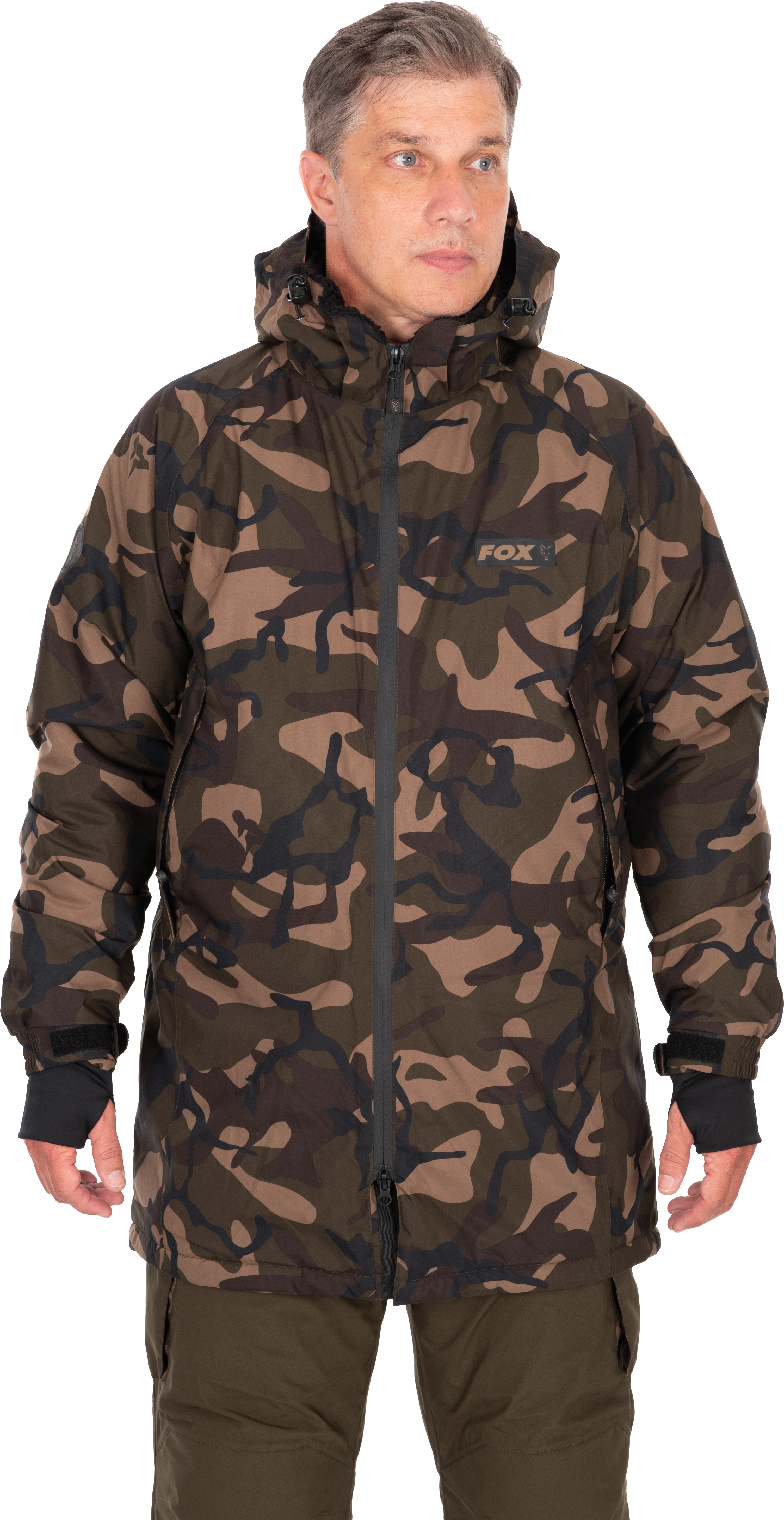 Camo Sherpa-Tec 3 4 Jacket Ltd L