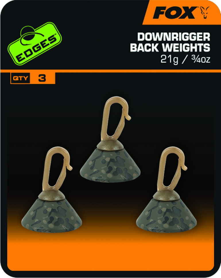 Edges Downrigger Back Weights 21g 3 4oz 
