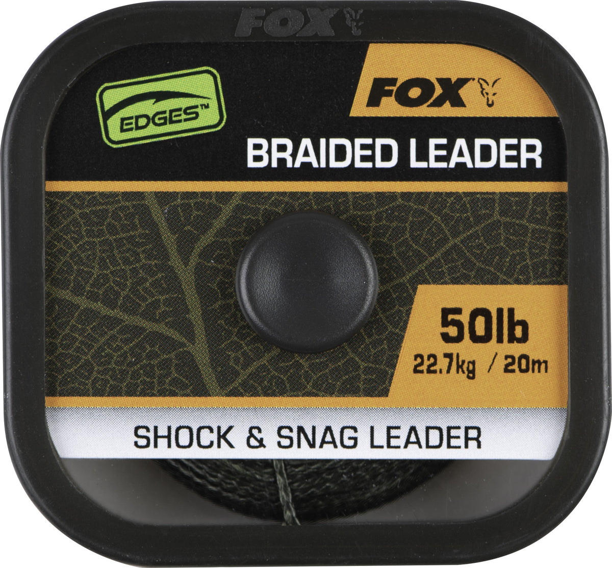 Edges Naturals Braided Leader 20m 50lb 22.7kg 