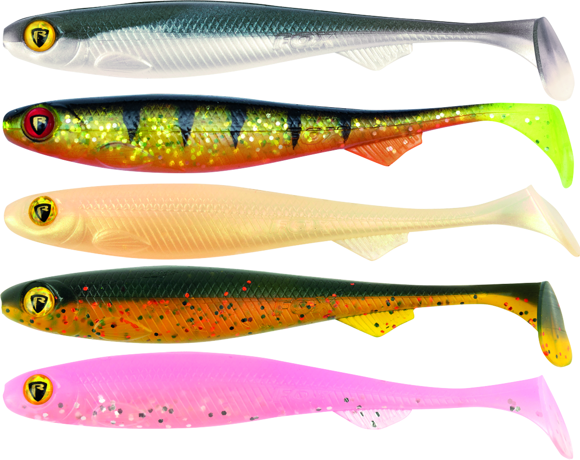Slick Shad 11cm Mixed UV Colour Pack