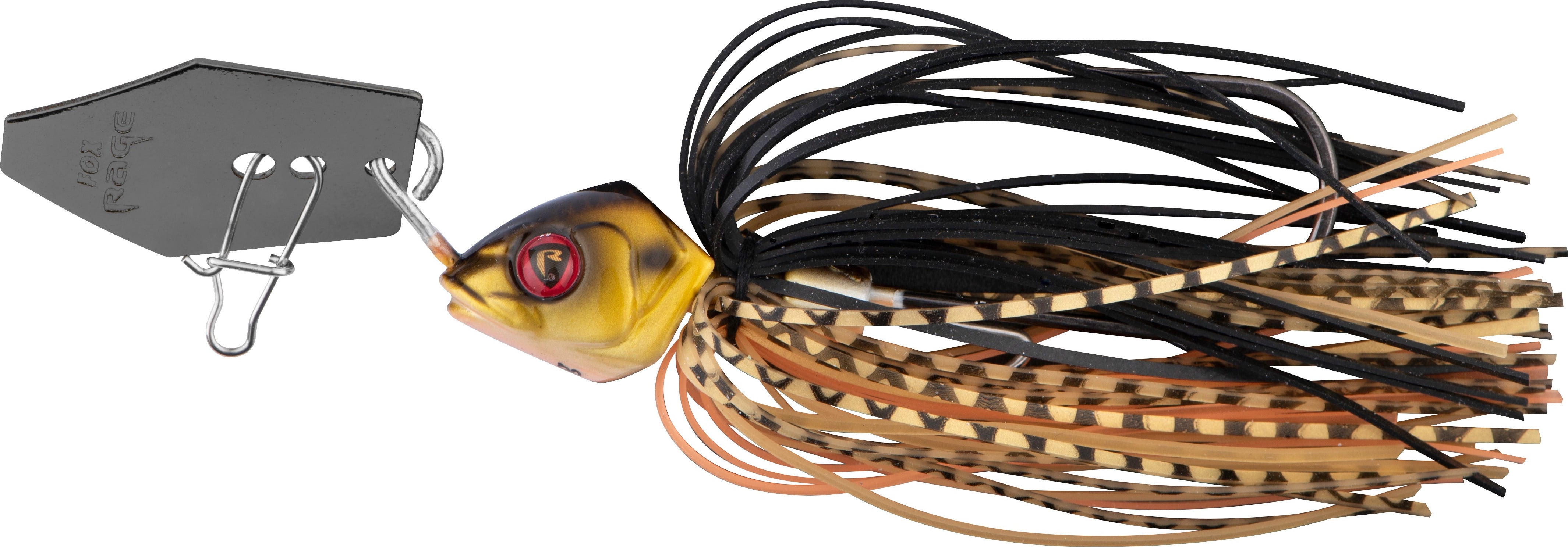 Bladed Jig 17g Black & Gold