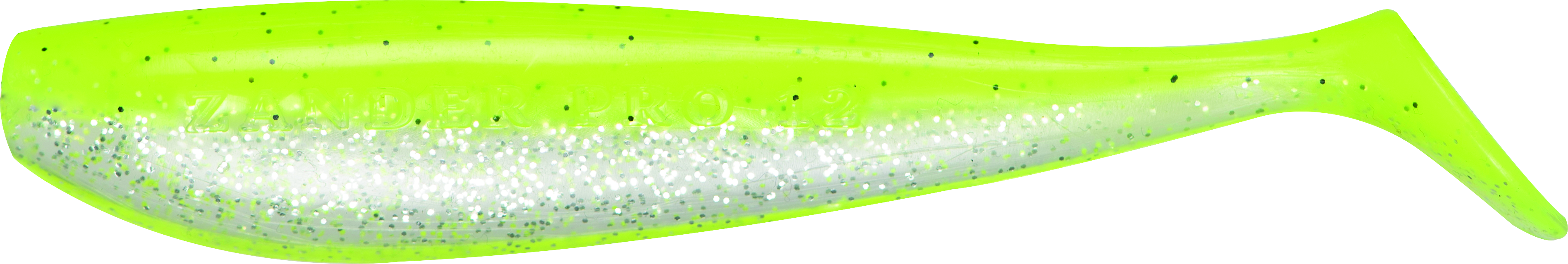 Zander Pro Shad 10cm 4in UV Chartreuse Ayu