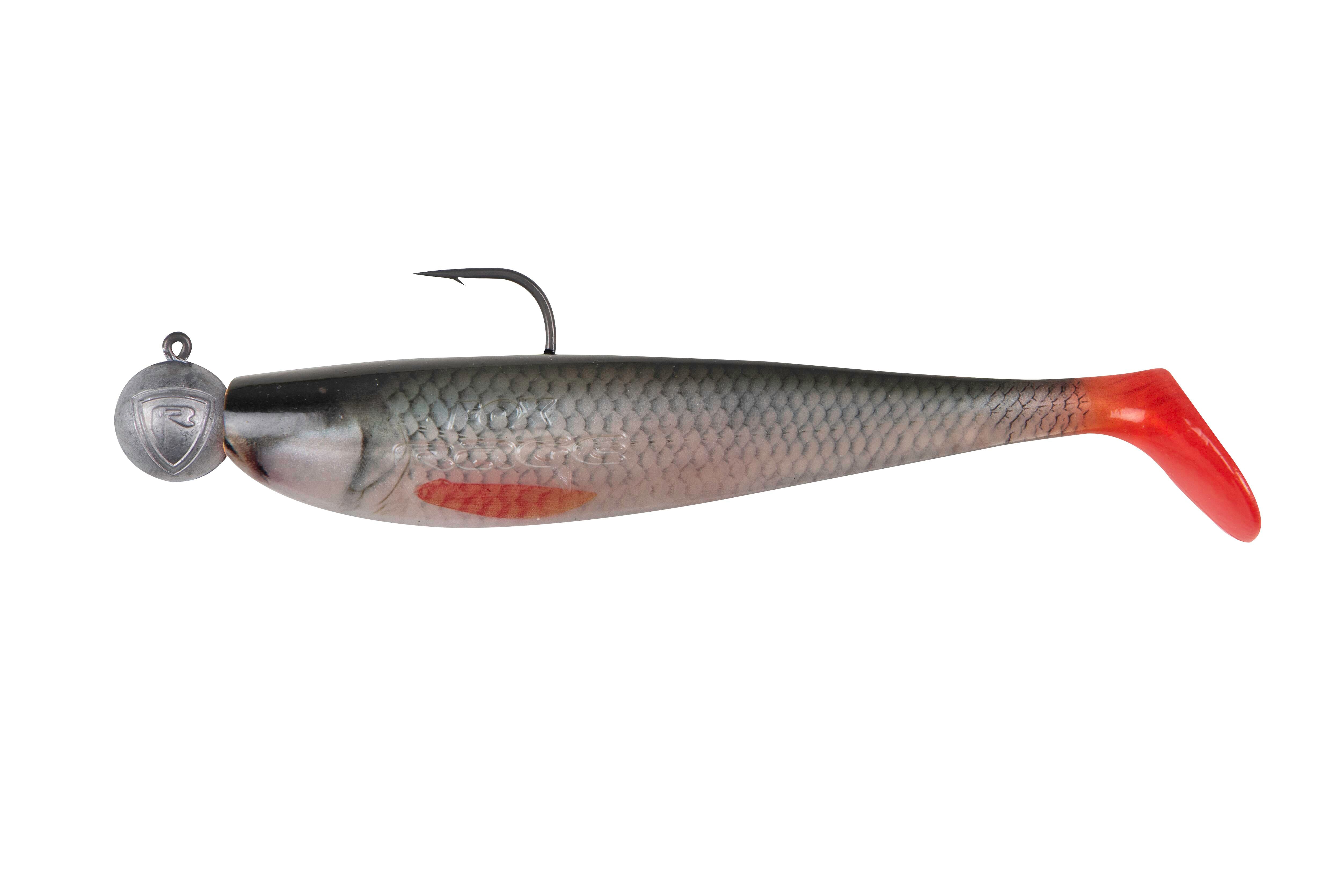 Bulk Loaded Zander Pro Shad 10cm 3/0 10g Ultra Natural Roach