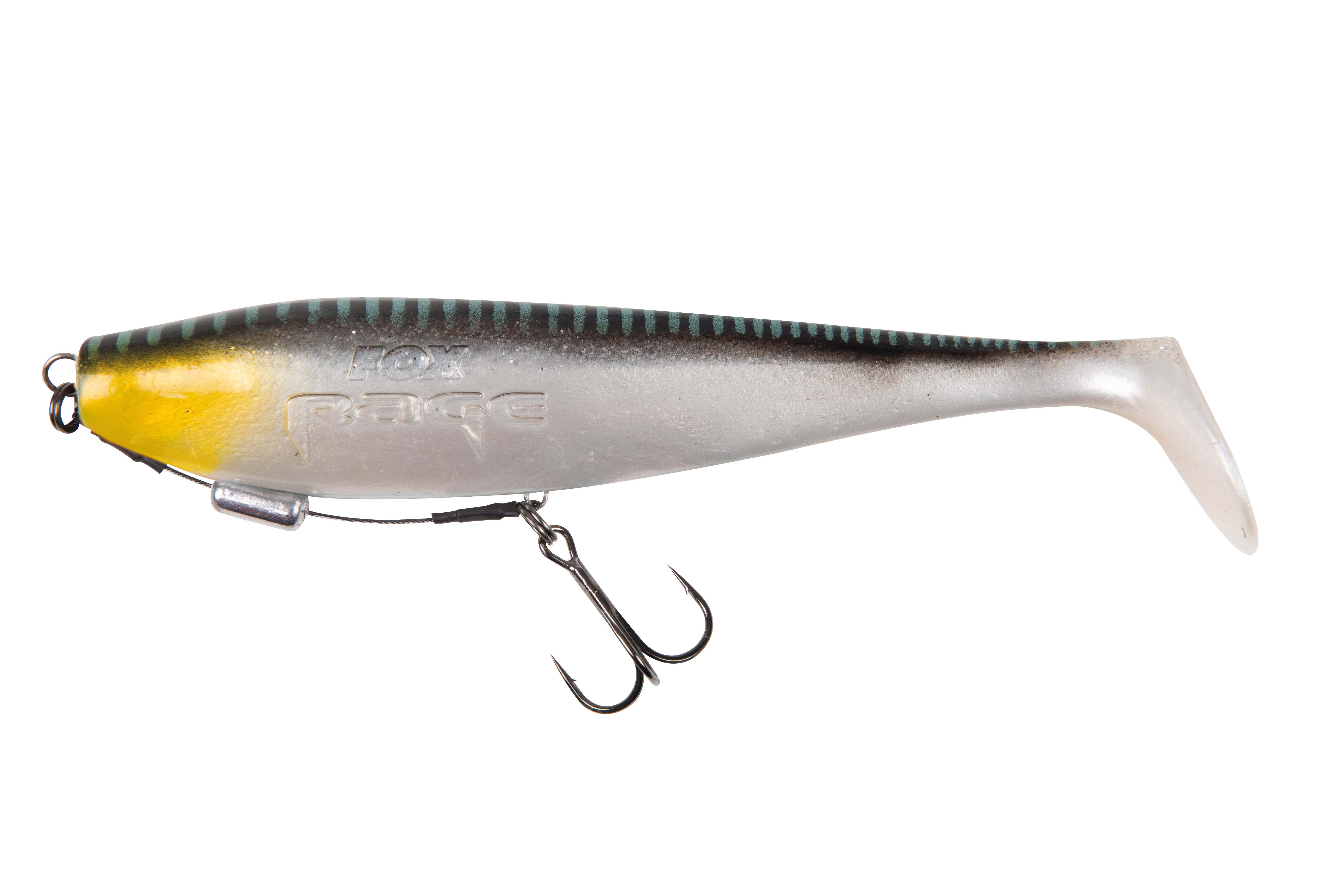 Zander Pro Shad 18cm 7in Loaded UV Silver Halo