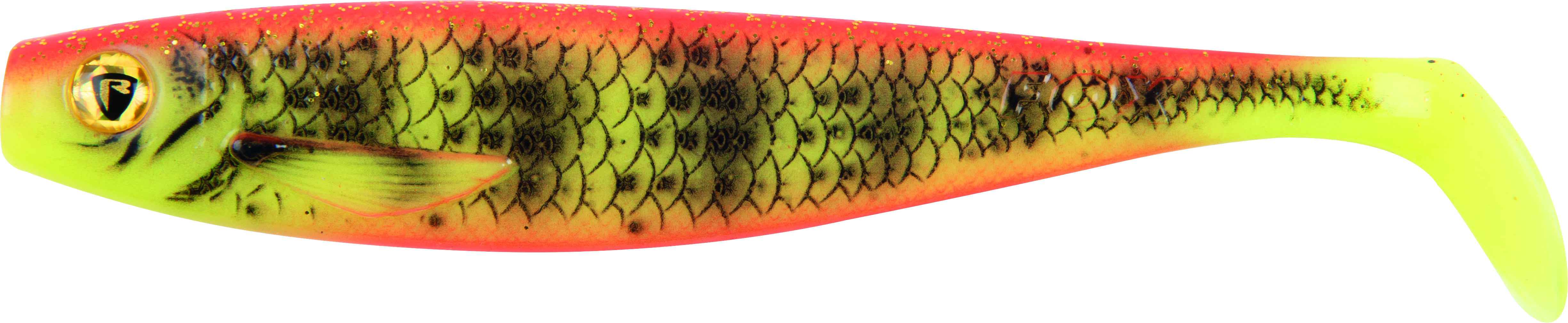 Pro Shad Natural Classics 10cm 4in UV Bright Perch
