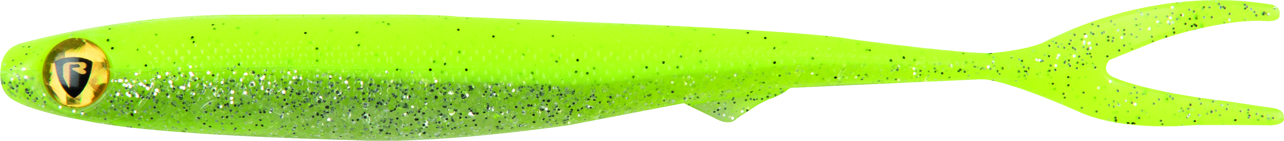 Slick Finesse Super Soft 11cm 4.25in UV Chartreuse Ayu