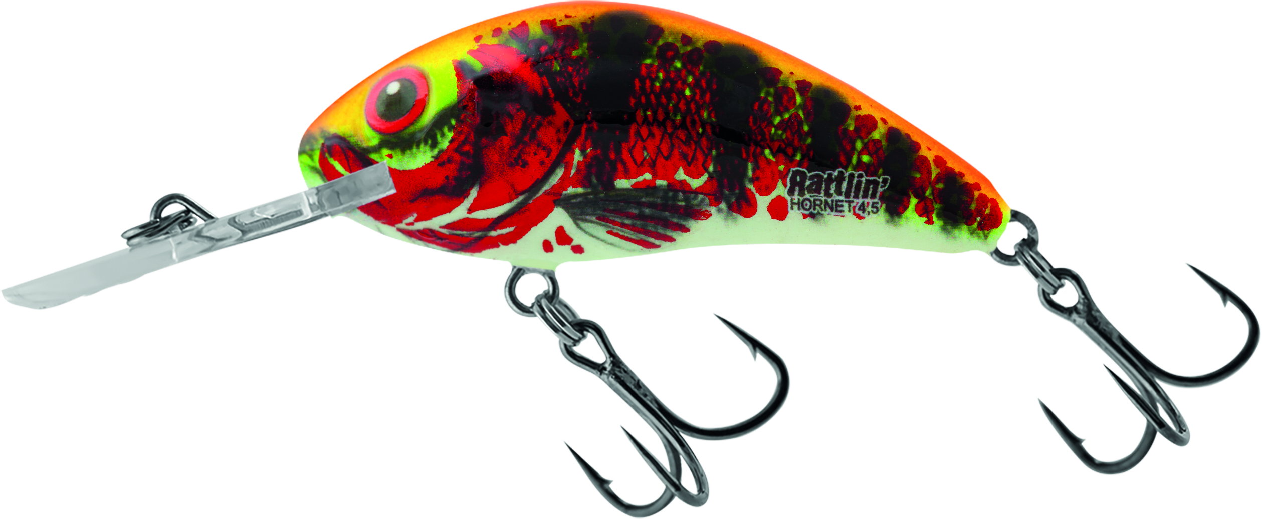 Rattlin' Hornet Floating 3.5cm Holo Red Perch