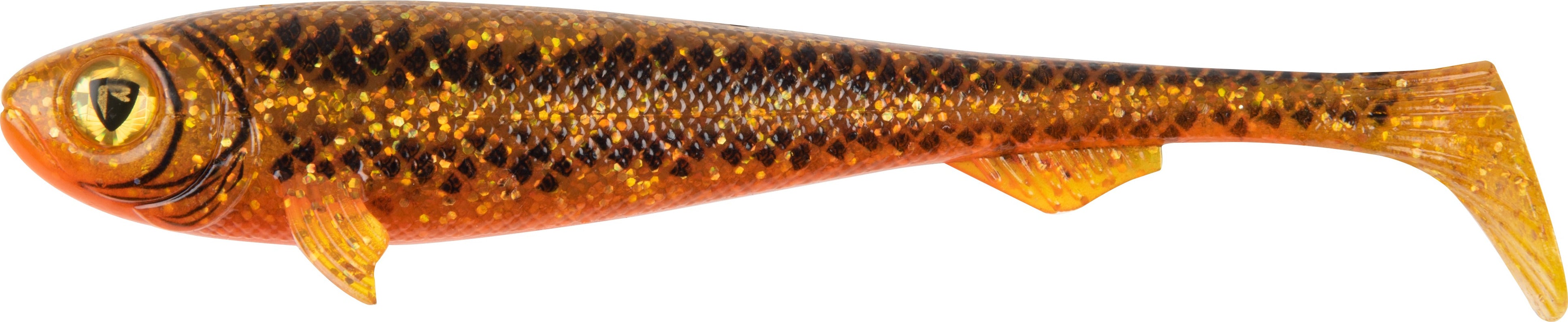 Super Slick Shad Goldie 18cm 7in UV Goldie 2pcs
