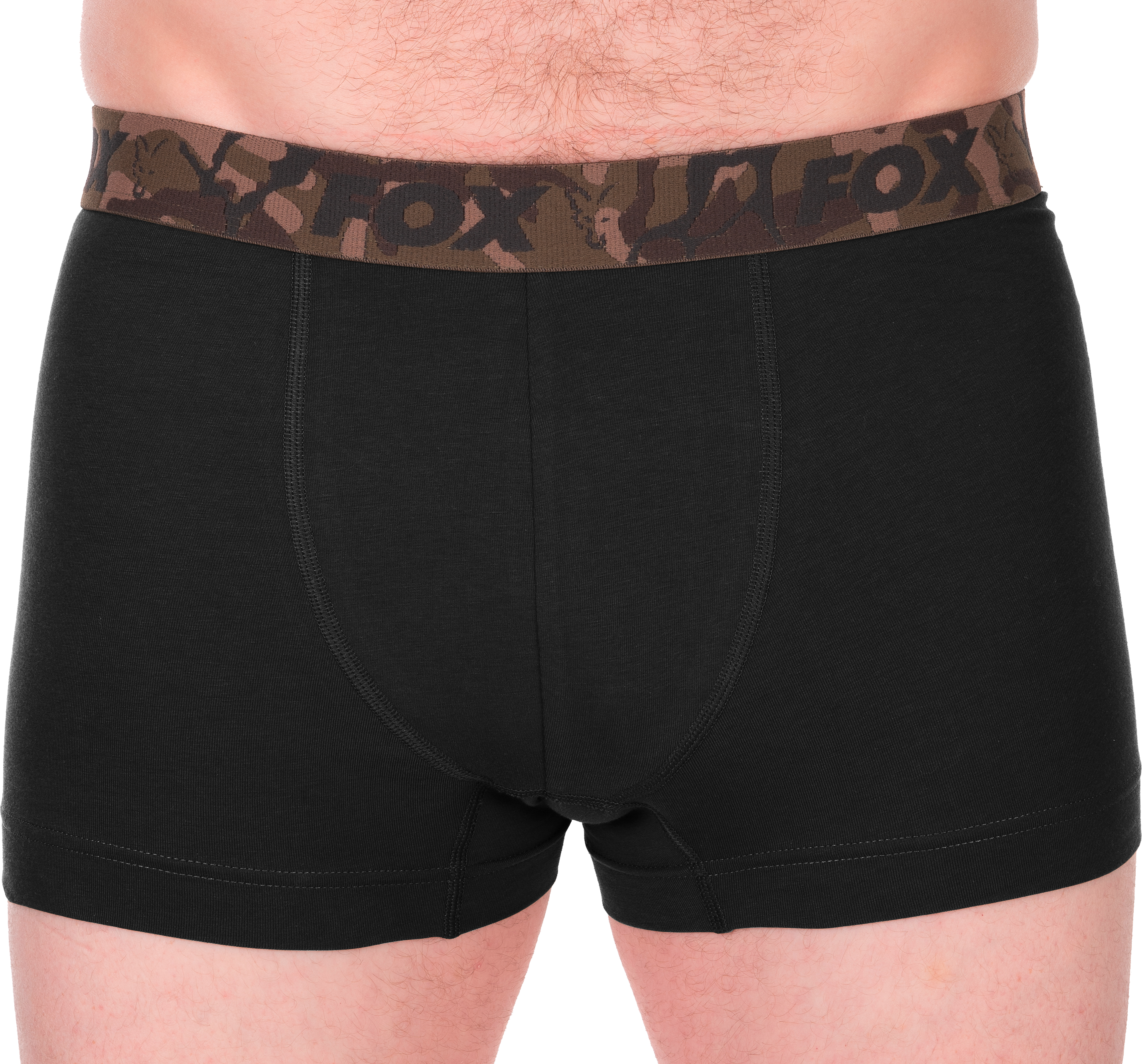 Boxer Shorts 2pk khaki / black L