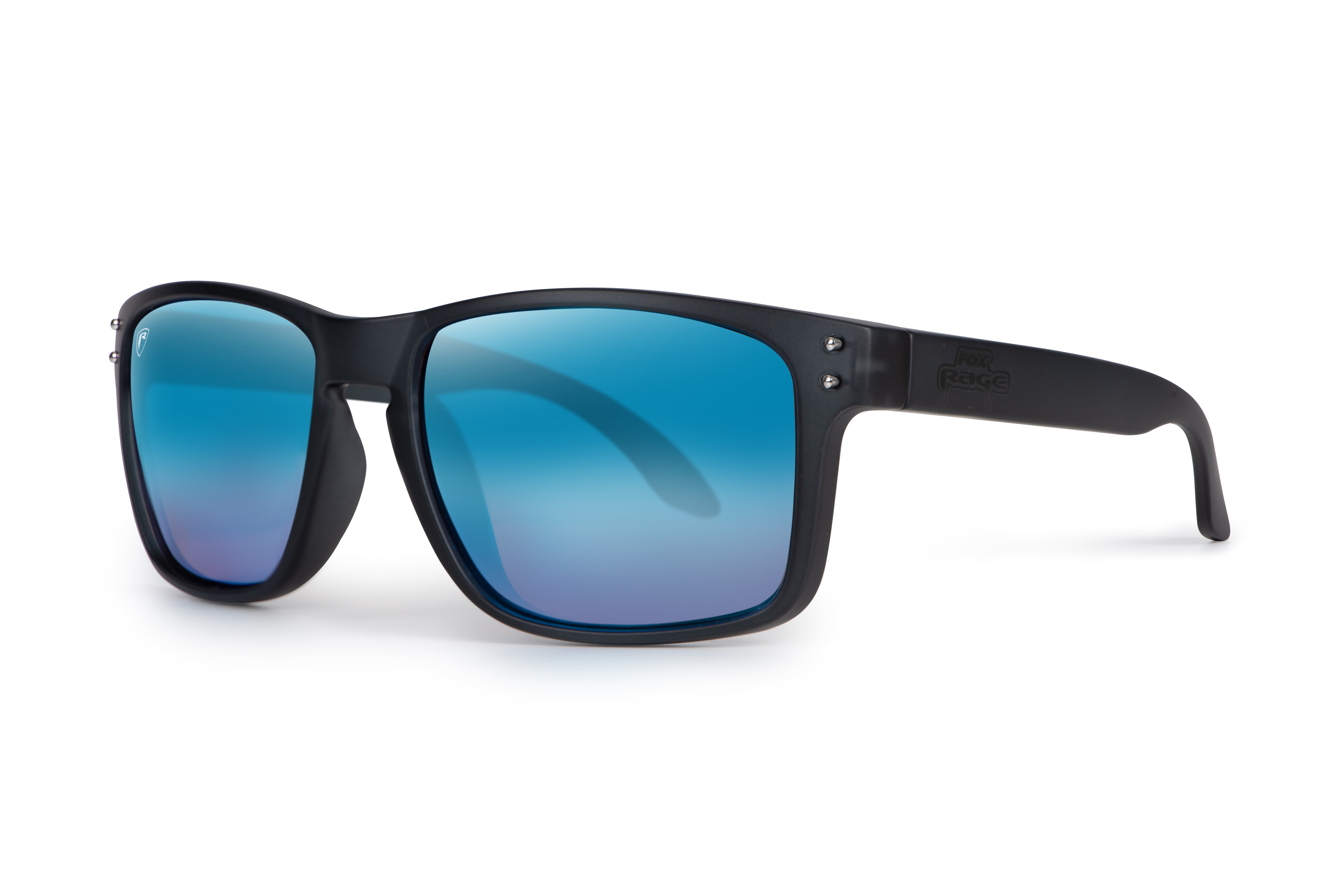 Transparent Black Brown Lens Mirror Blue Eyewear