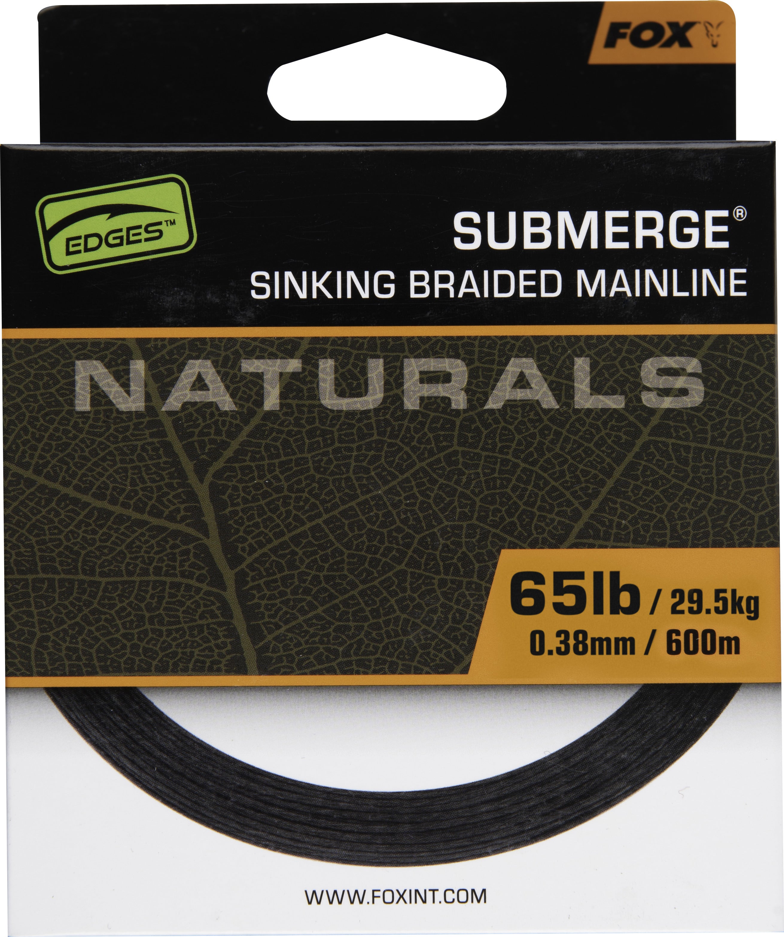 Submerge Naturals Sinking Braid 600m 0.20mm 35lb 15.8kg 