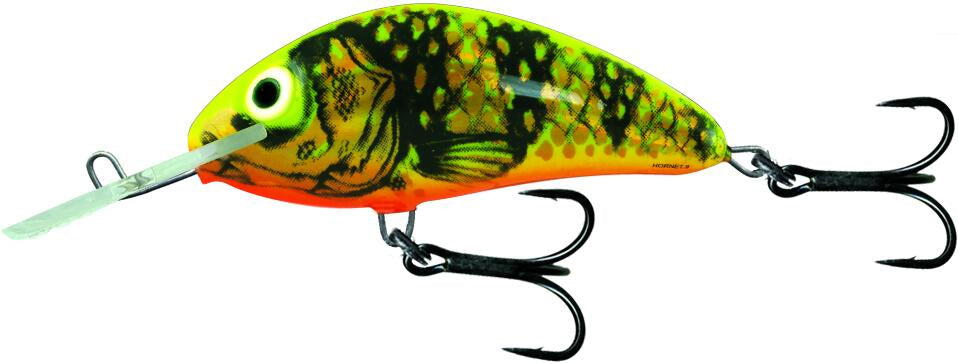 Vobler plutitor Hornet 4cm Floating Gold Fluo Perch