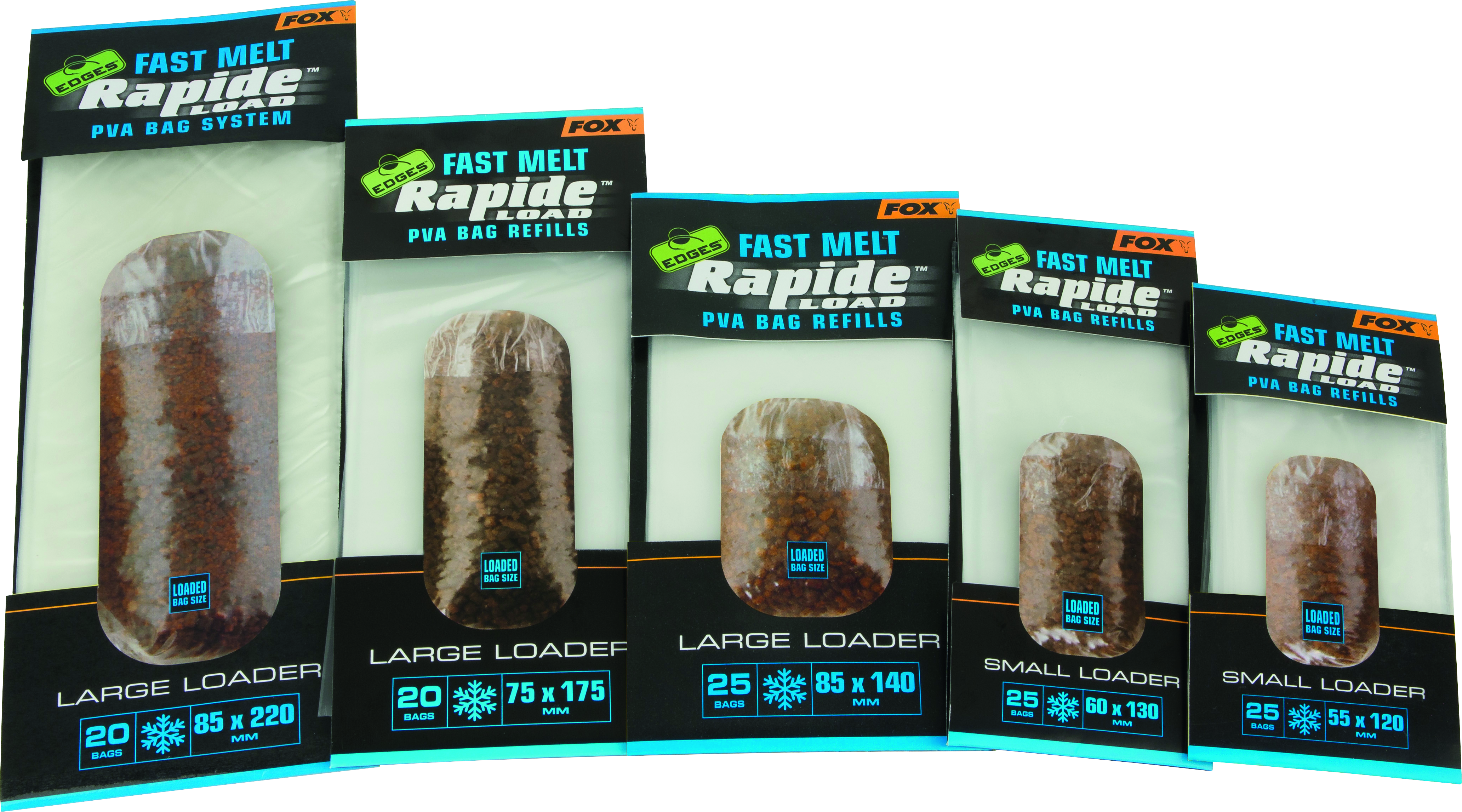 Edges Rapide Refills Fast Melt 60mmx130mm 25 bags 