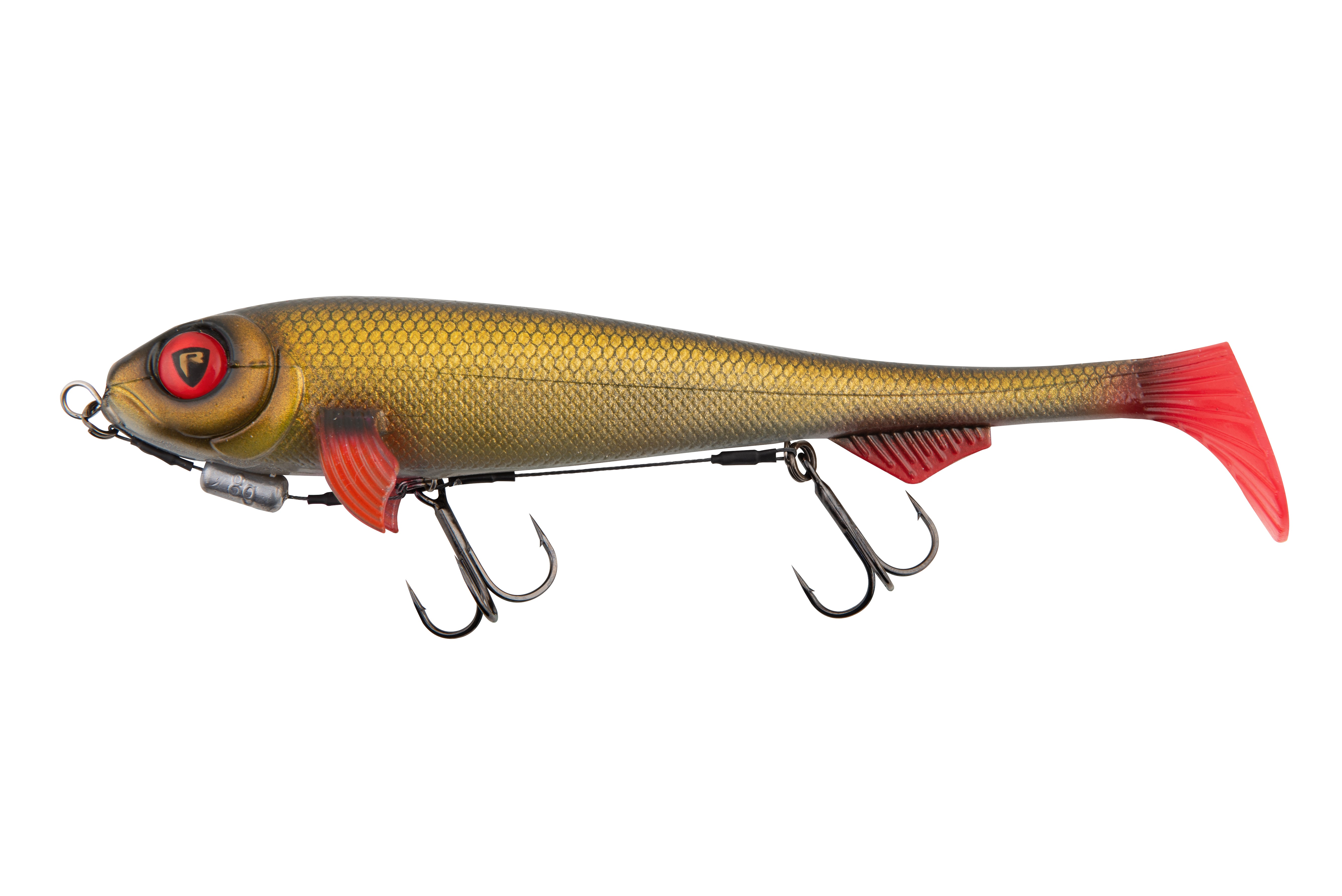 Super Slick Shad 23cm 9in Loaded Ultra Realistic Roach