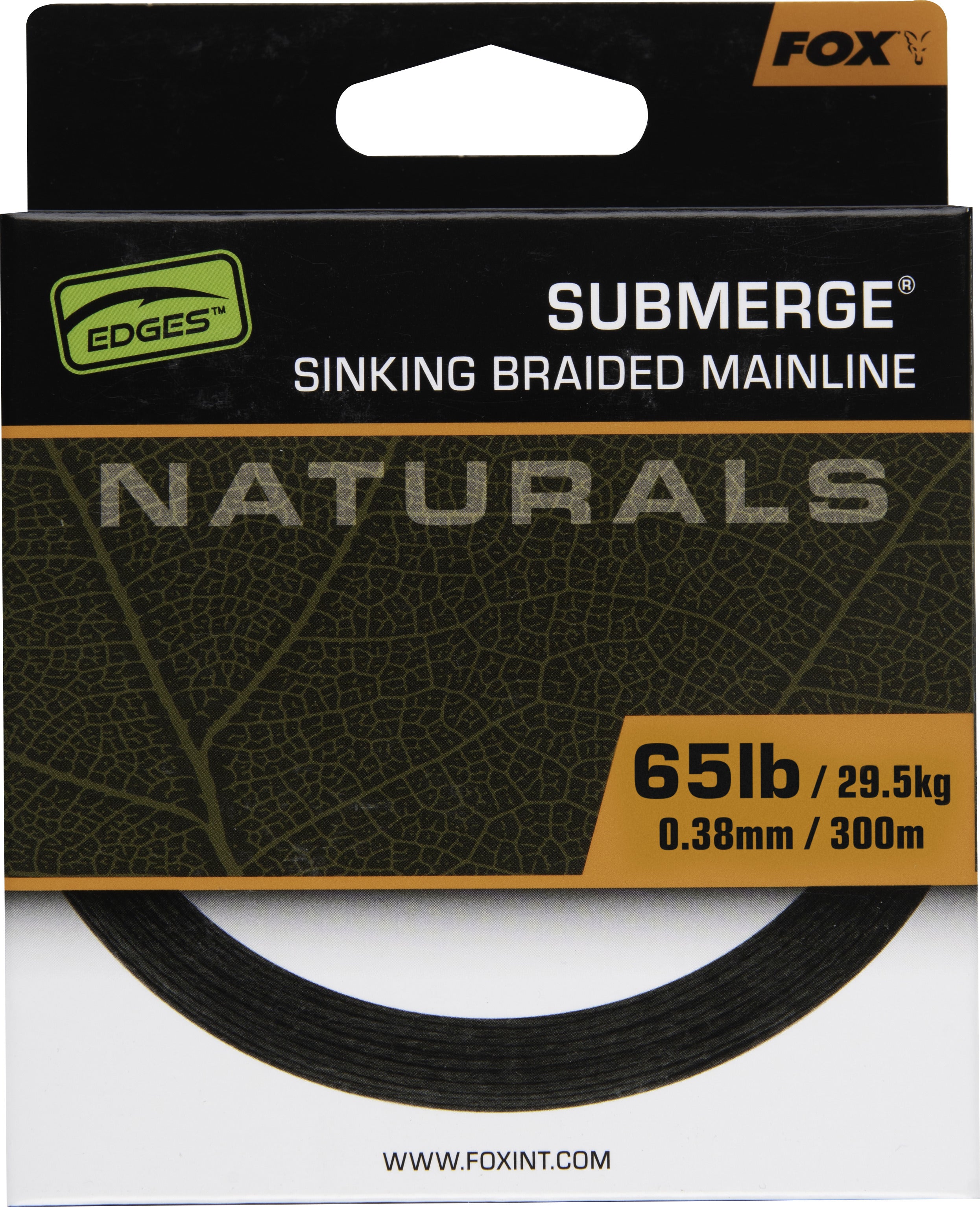 Submerge Naturals Sinking Braid 300m 0.25mm 45lb 20.4kg 