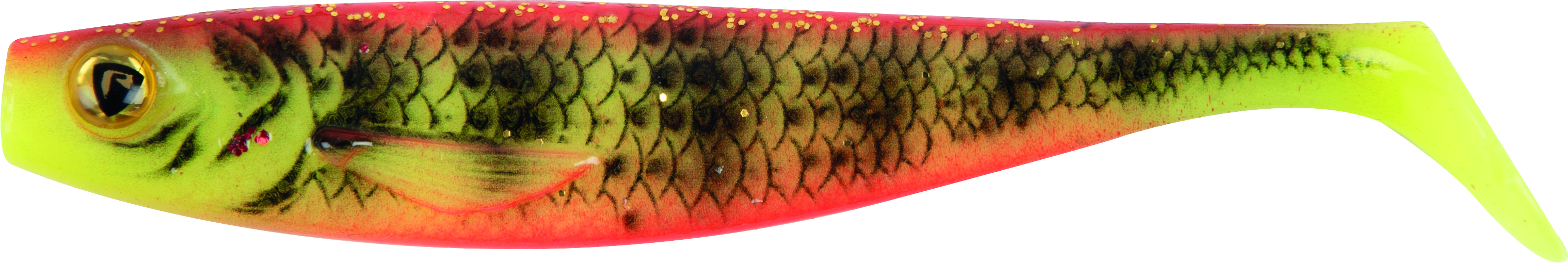 Pro Shad Packs 18cm 7in UV Bright Perch