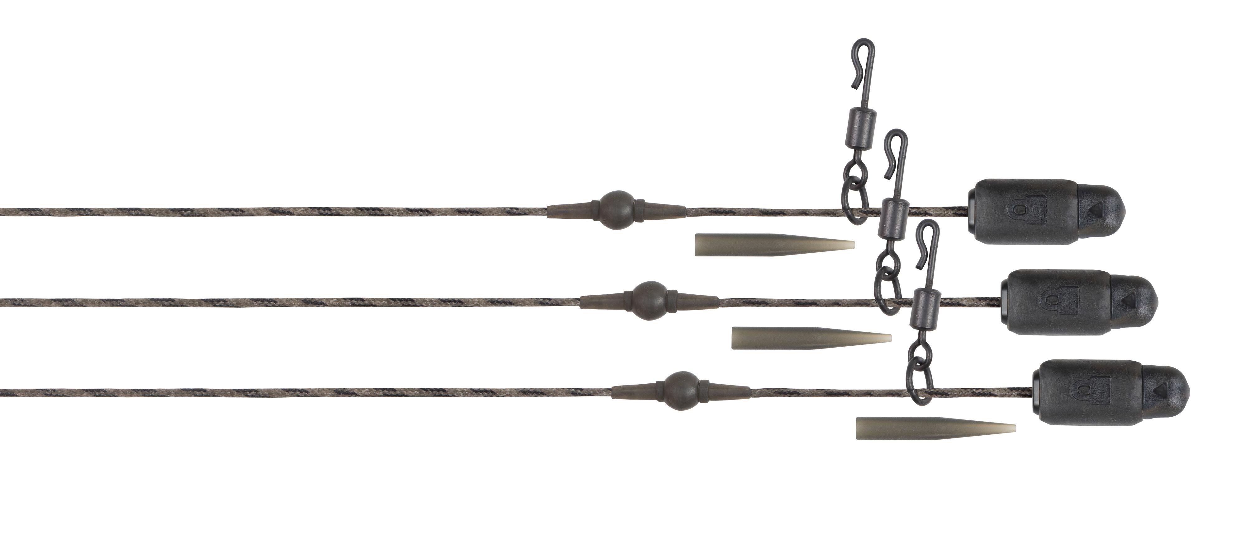 Edges Naturals Heli-Clip Rigs 50lb Copper Core