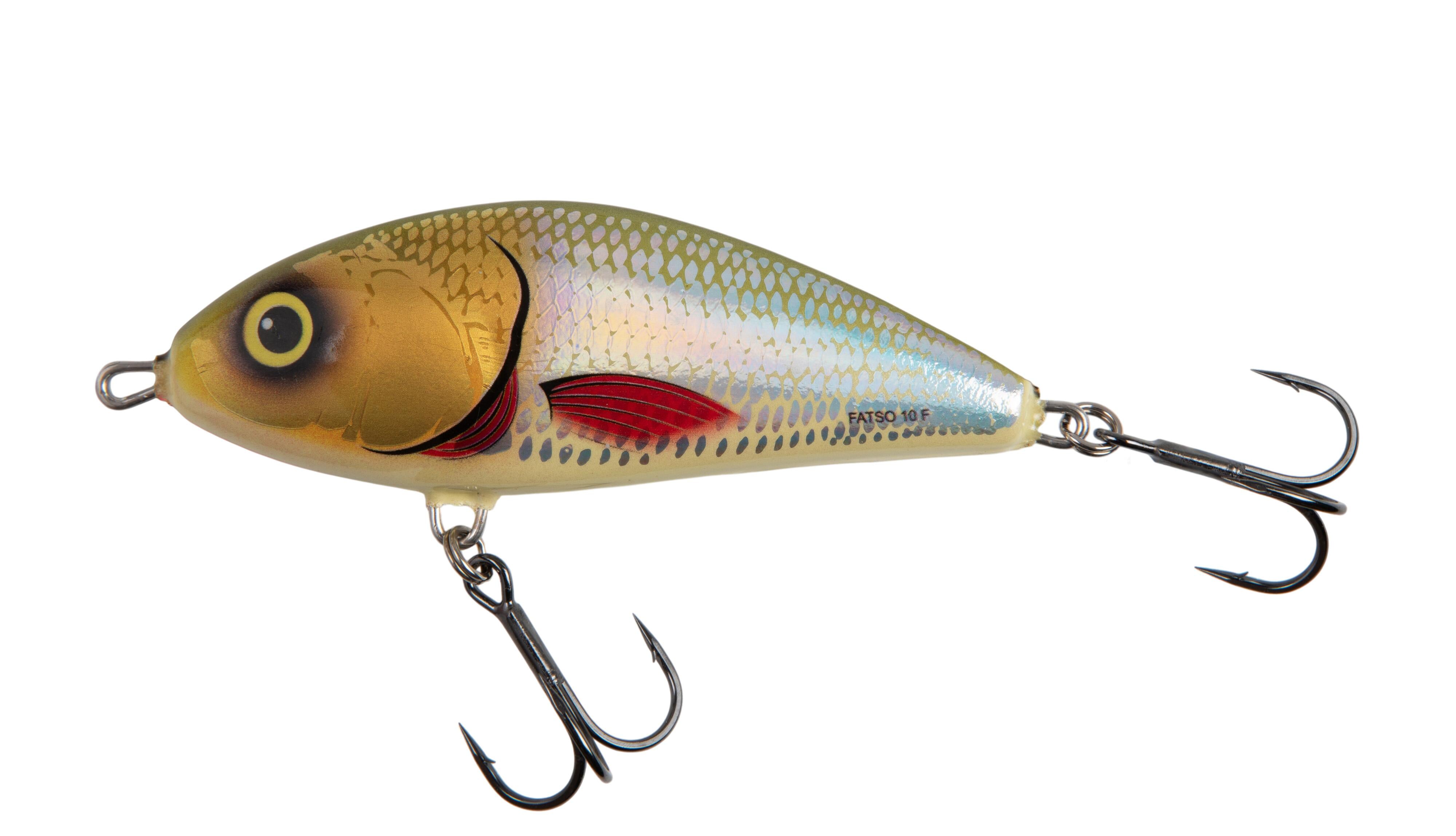 Vobler plutitor Fatso 8cm Floating Silver Halo