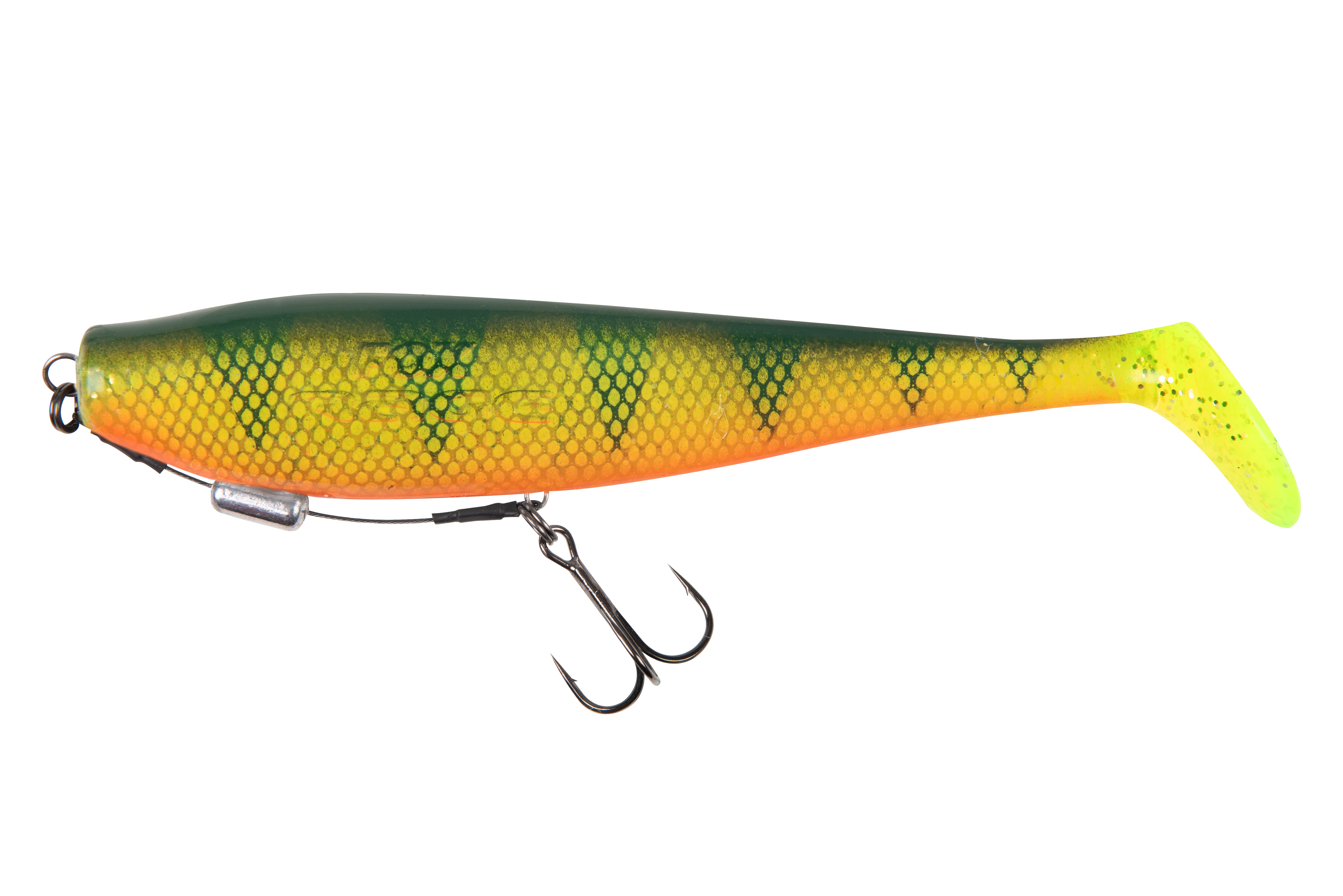 Zander Pro Shad 18cm 7in Loaded UV Natural Perch
