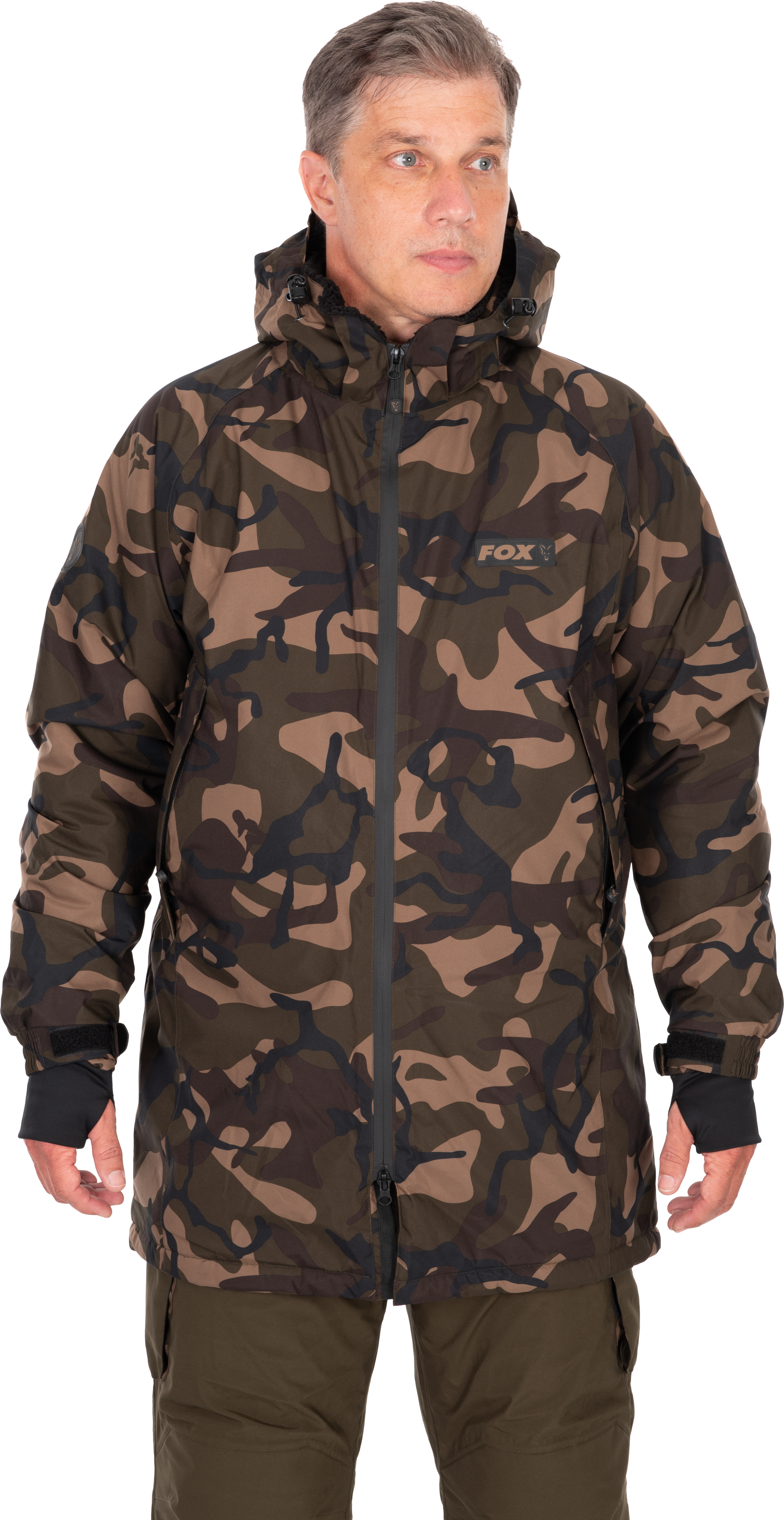 Camo Sherpa-Tec 3 4 Jacket Ltd XL