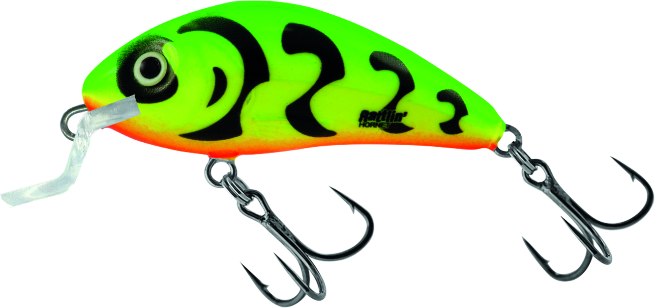 Rattlin' Hornet Floating 4.5cm Green Tiger